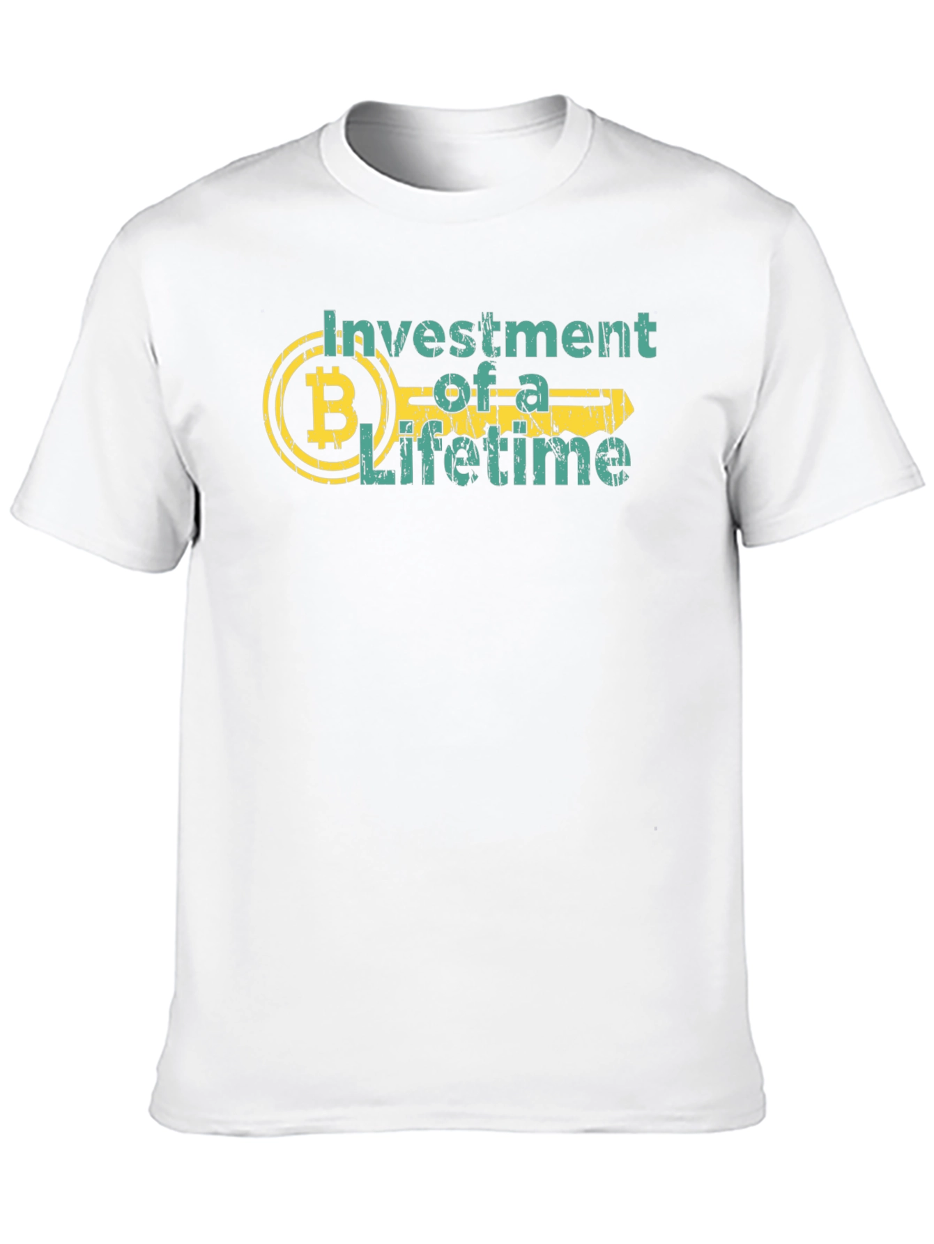 Bitcoin Investment of a Lifetime Black T-Shirt