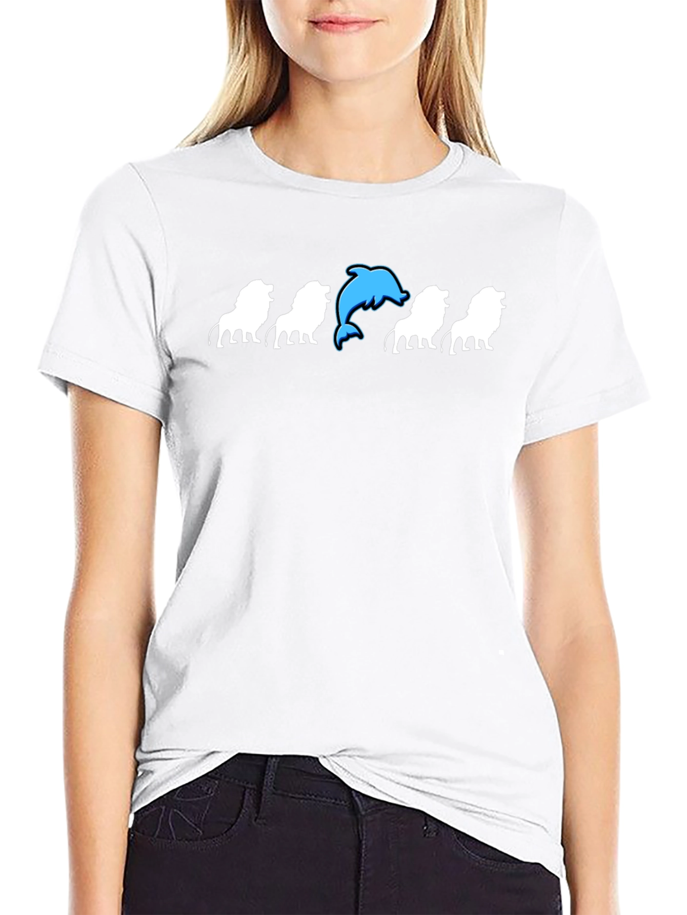 Black Graphic Tee - Be Different Design