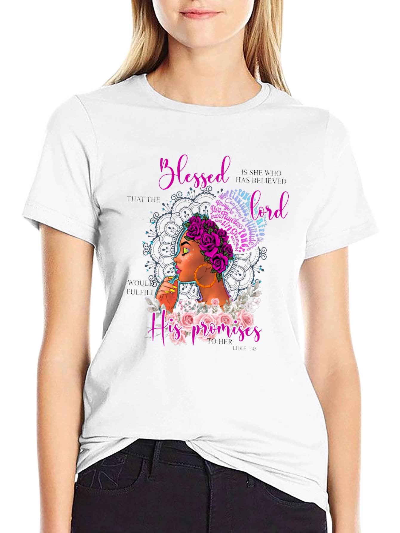 Blessed Graphic T-Shirt - Faith Based Apparel