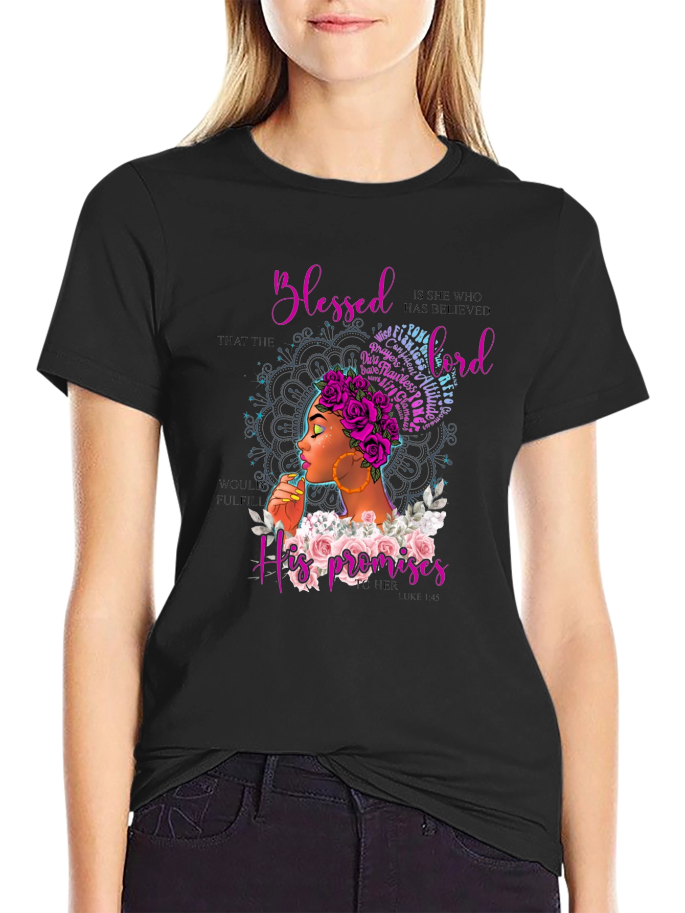 Blessed Graphic T-Shirt - Faith Based Apparel