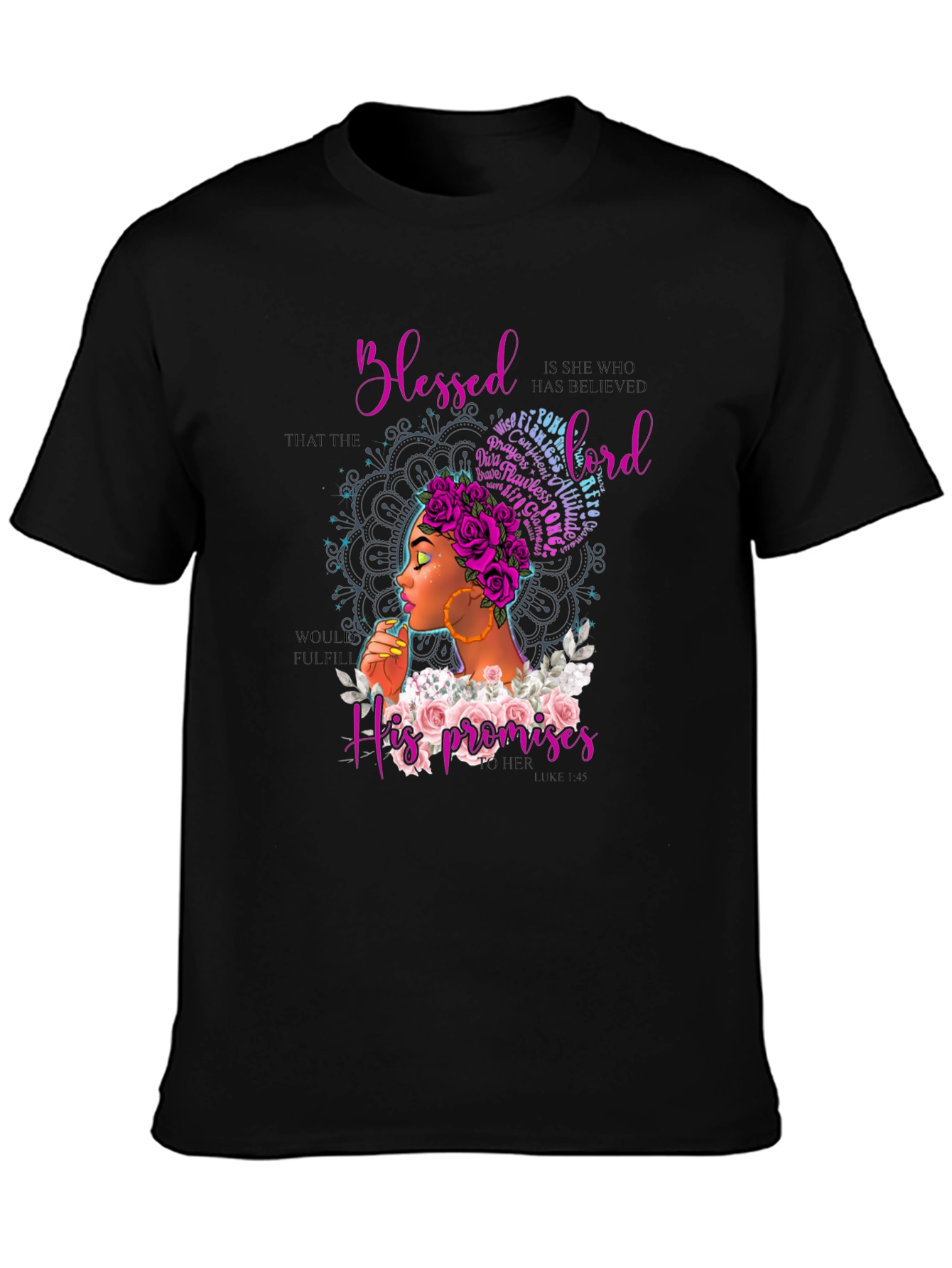 Blessed Graphic T-Shirt - Faith Based Apparel