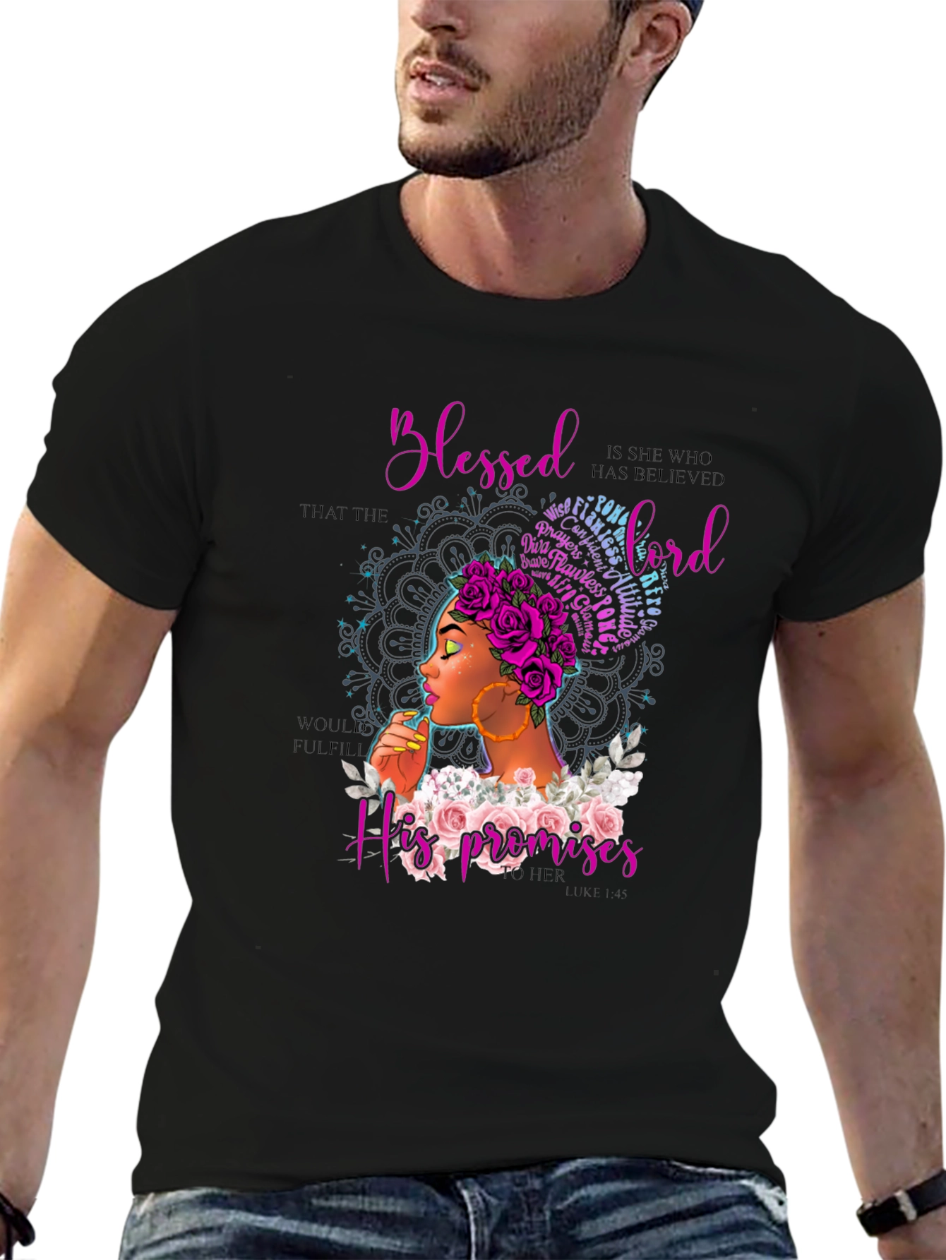 Blessed Graphic T-Shirt - Faith Based Apparel