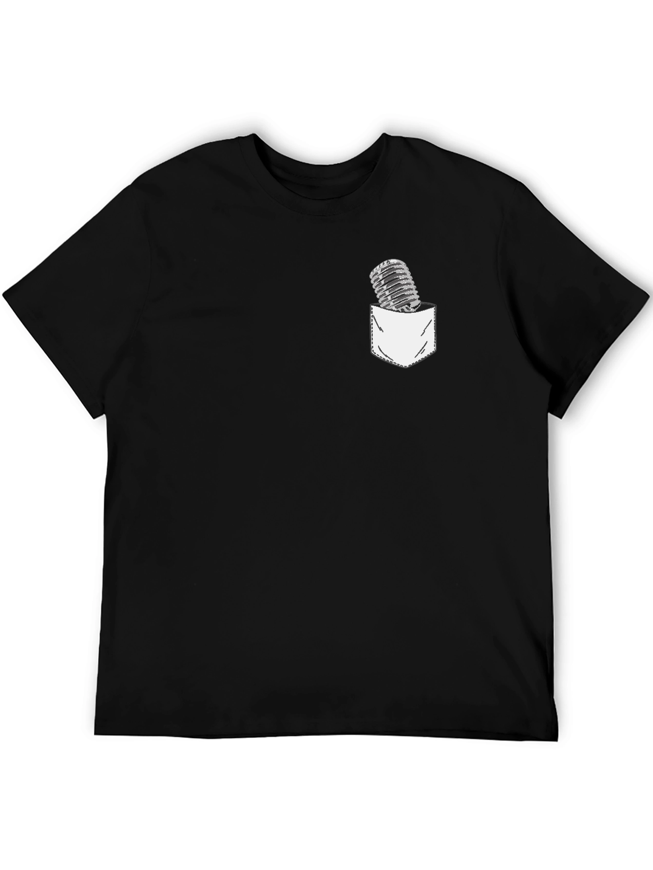 Retro Mic Pocket Graphic Tee