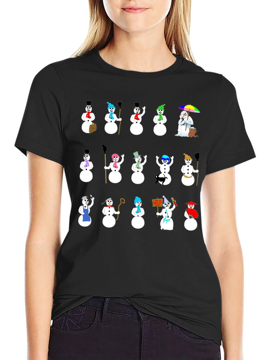 Novelty Snowman T-Shirt