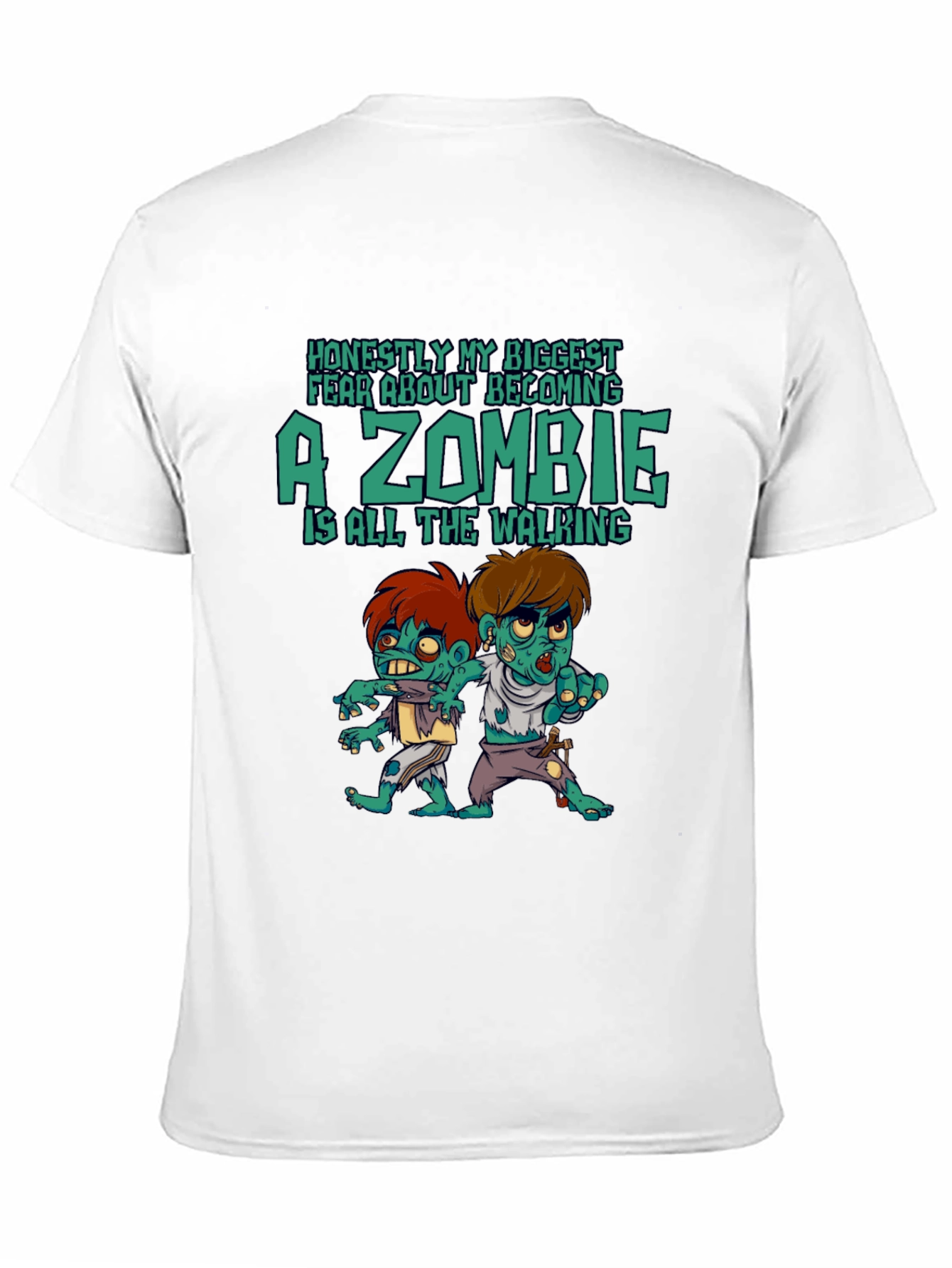 Zombie Walking Graphic T-Shirt