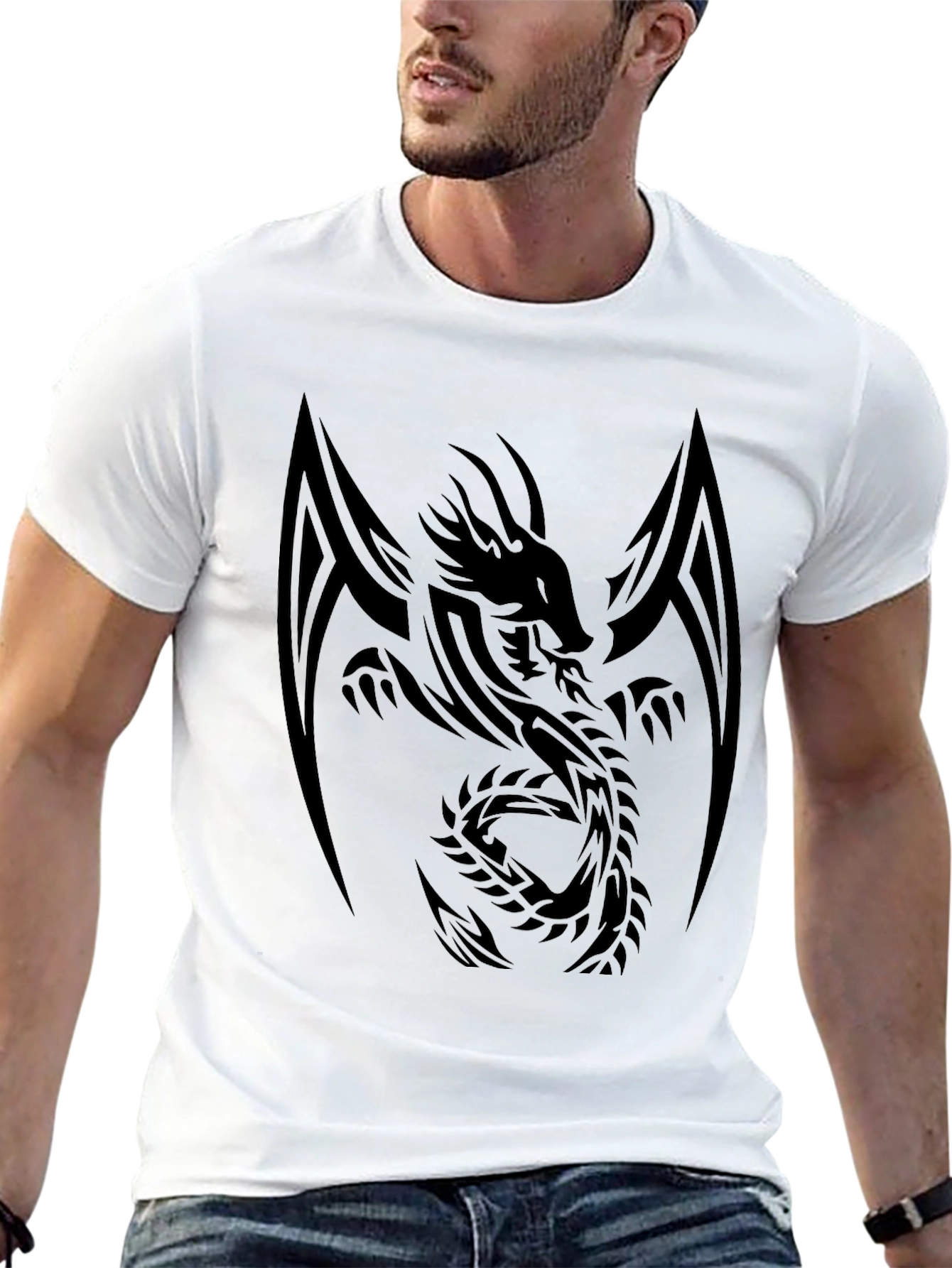 Black Dragon Graphic T-Shirt