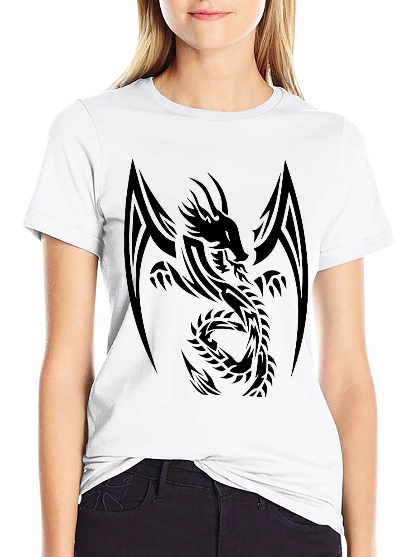 Black Dragon Graphic T-Shirt