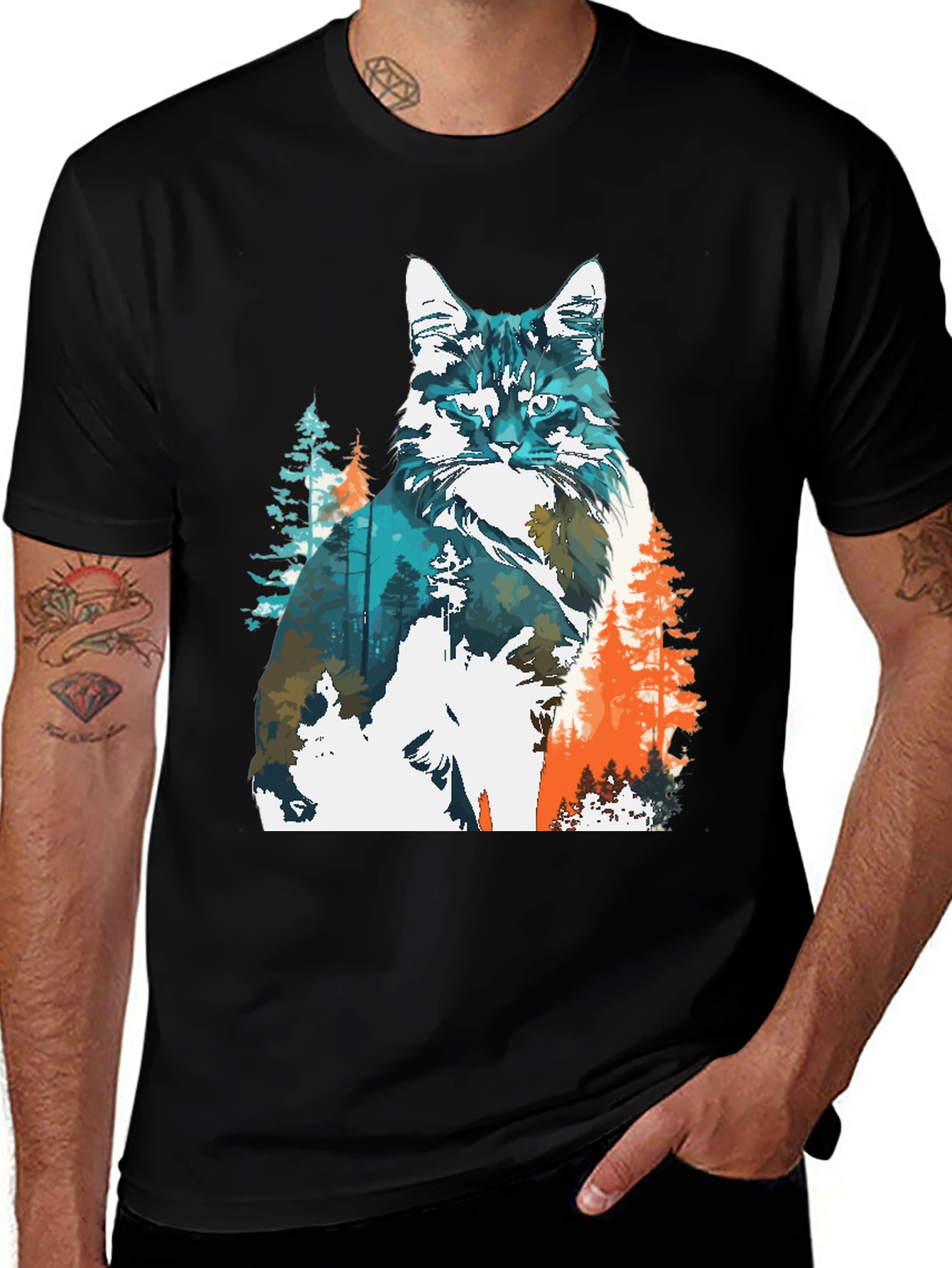 Cat Forest T-Shirt