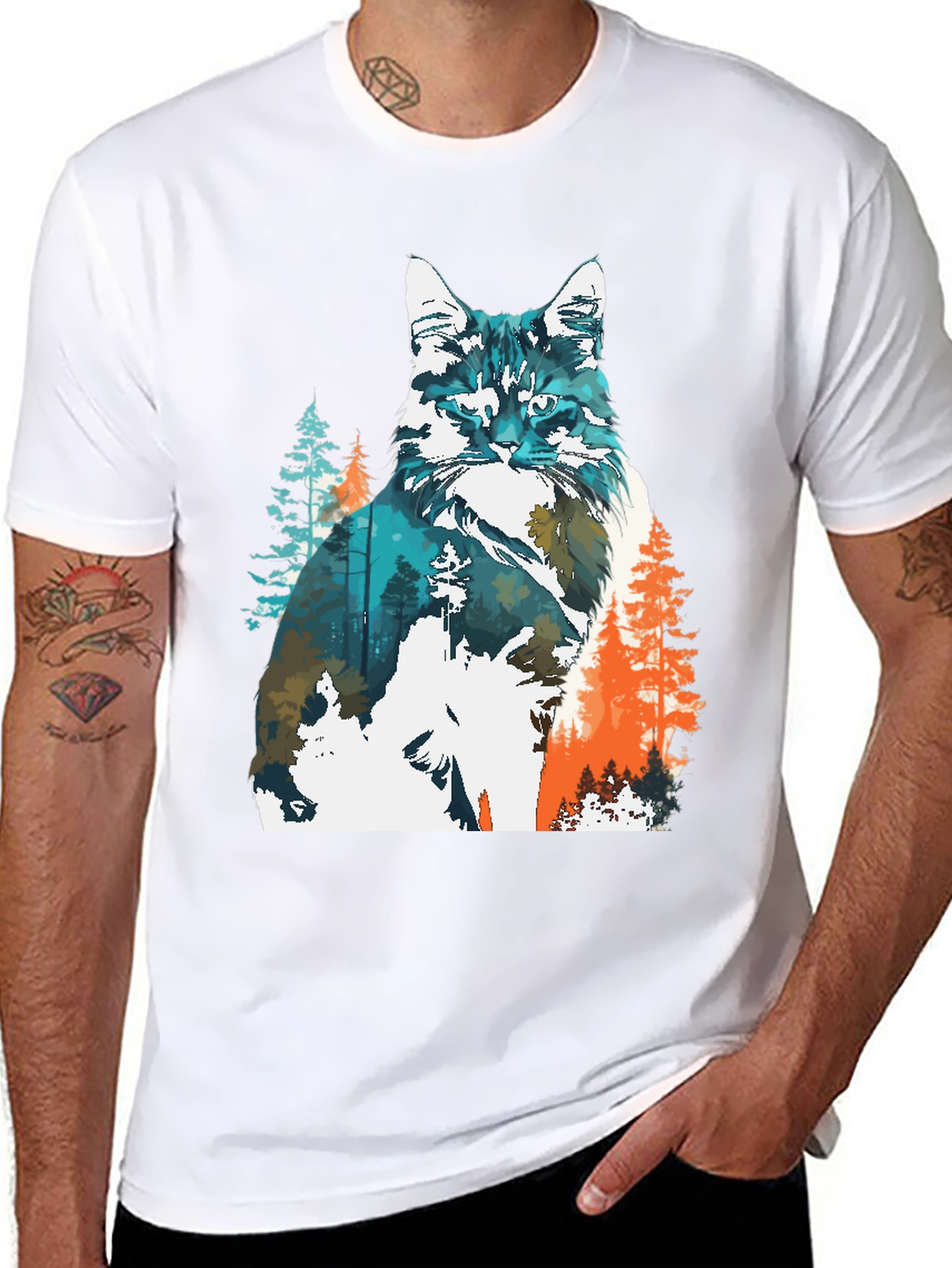 Cat Forest T-Shirt