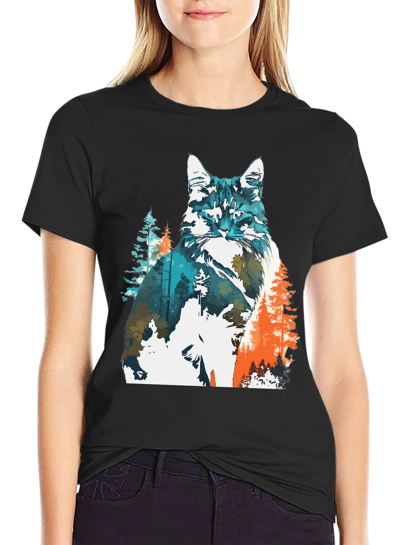 Cat Forest T-Shirt