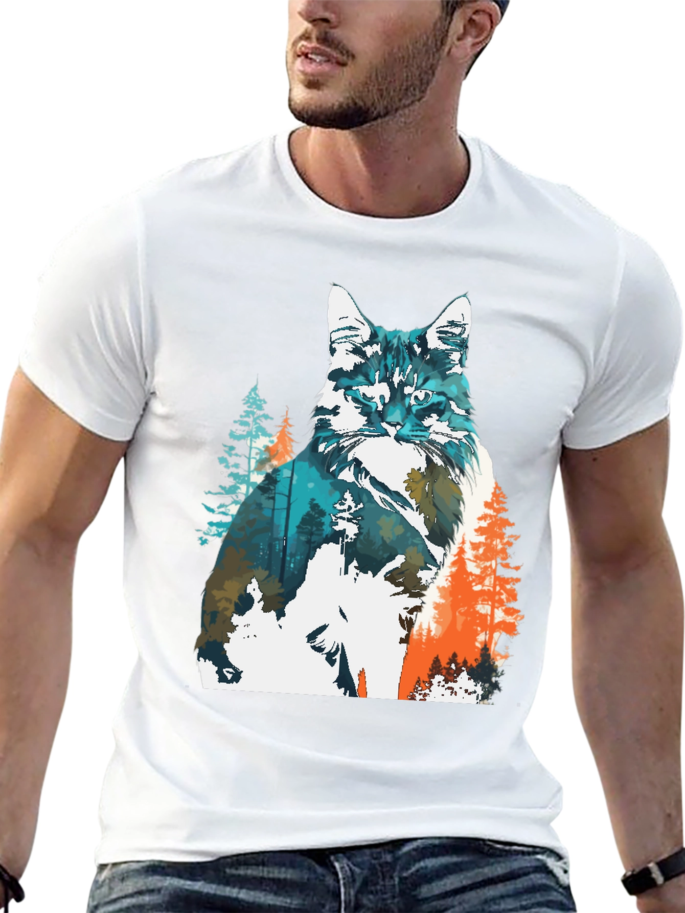 Cat Forest T-Shirt