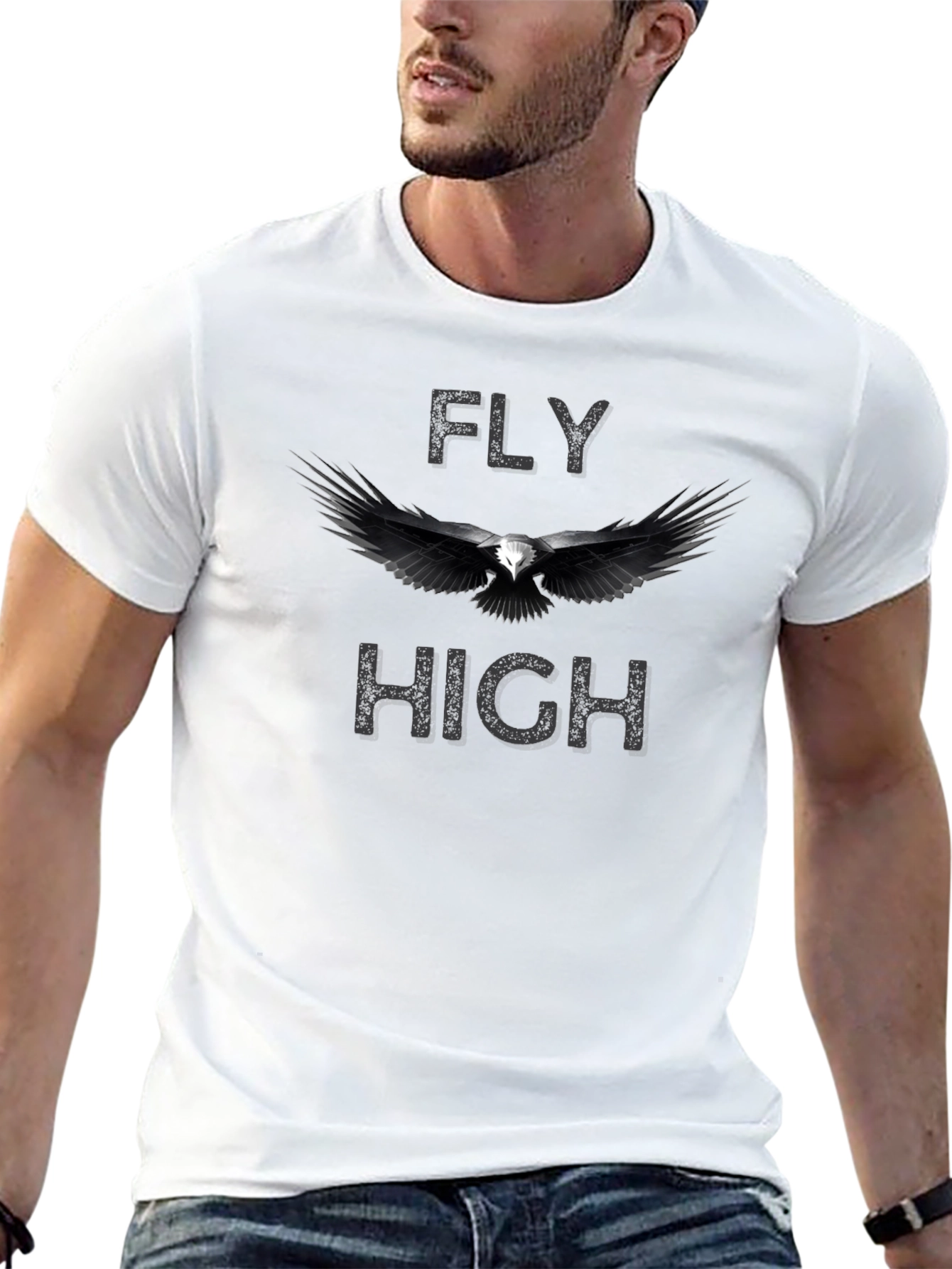Fly High Eagle Graphic Tee