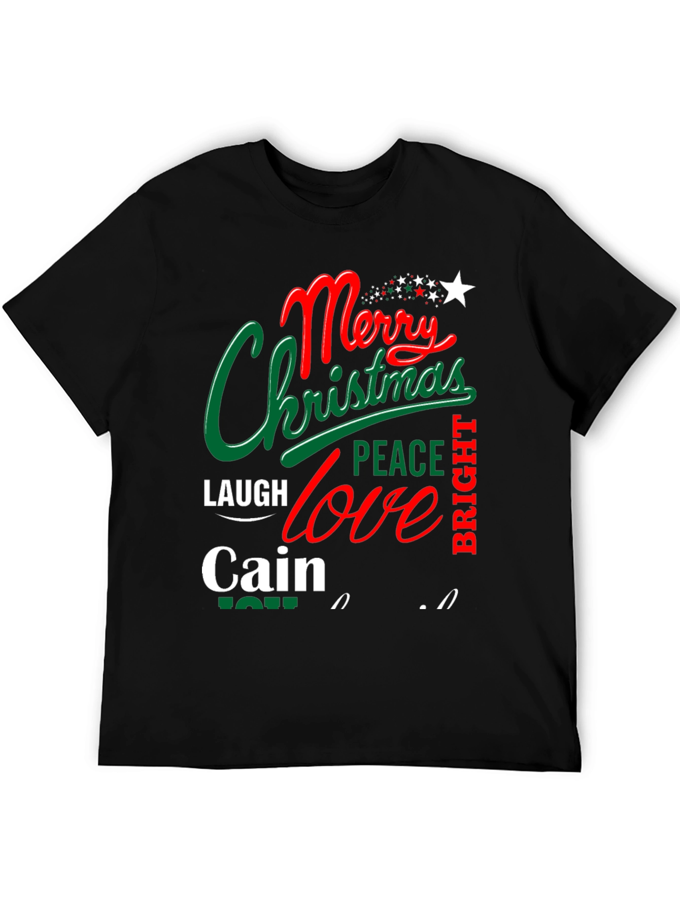 Merry Christmas Cain Holiday T-Shirt