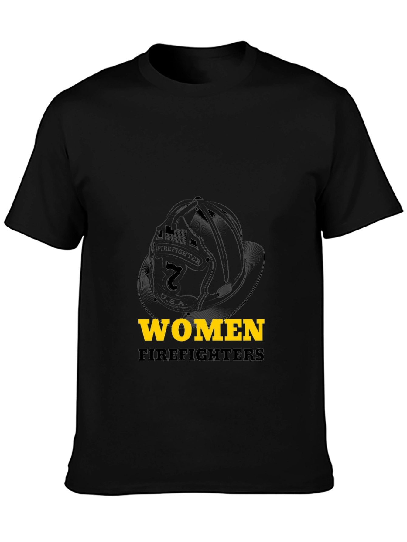Women Firefighters T-Shirt Fire Rescue Tee