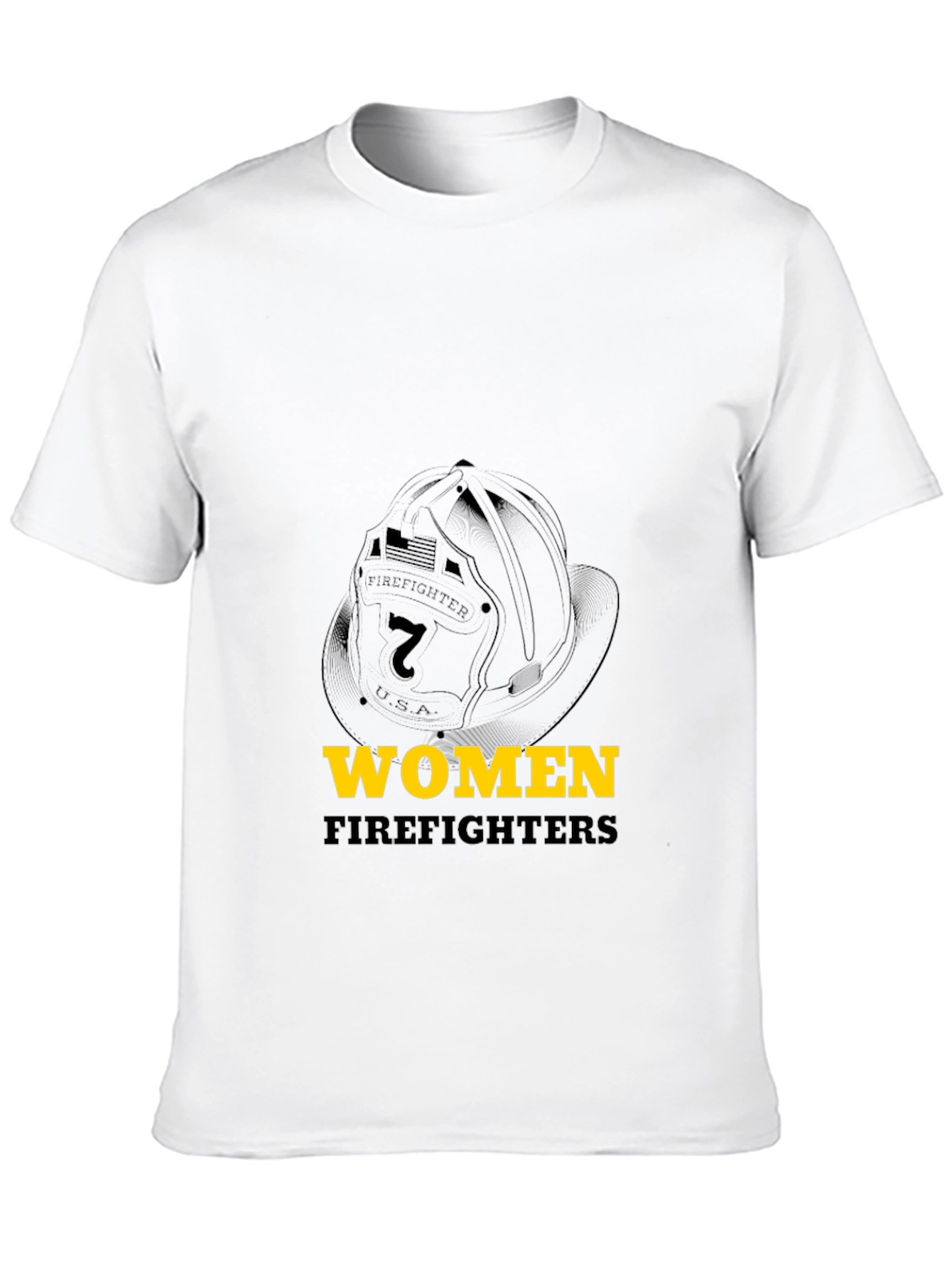 Women Firefighters T-Shirt Fire Rescue Tee