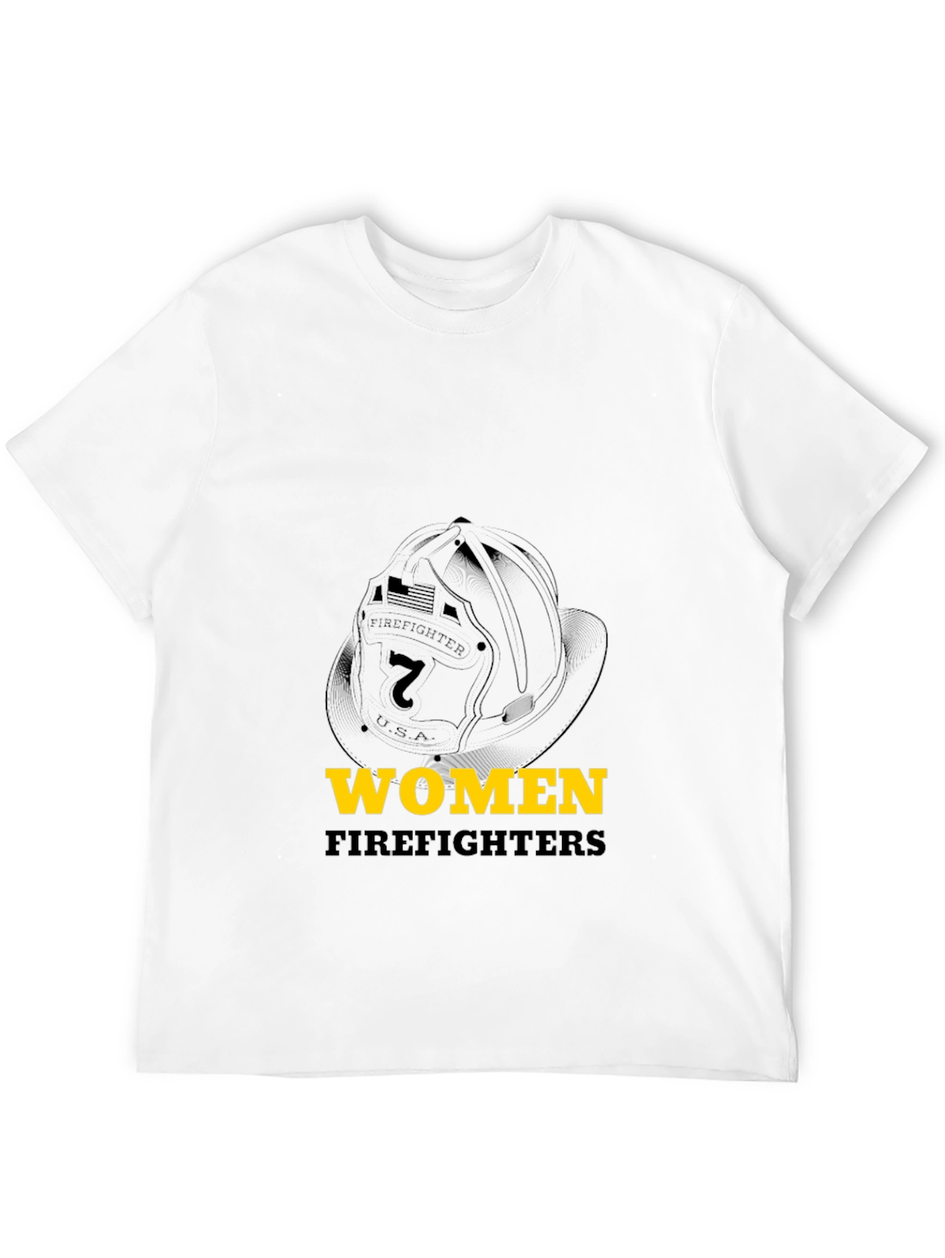 Women Firefighters T-Shirt Fire Rescue Tee