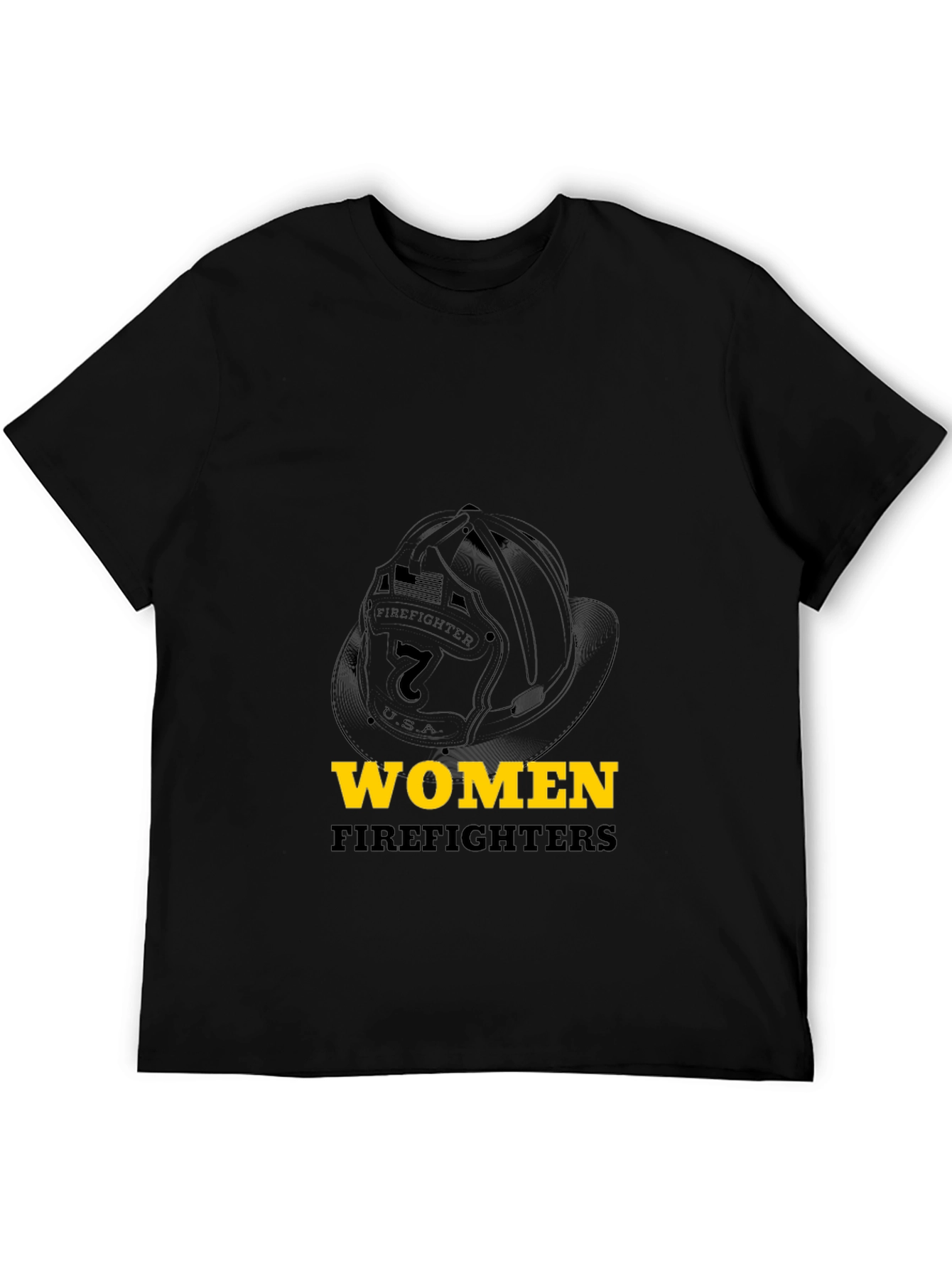 Women Firefighters T-Shirt Fire Rescue Tee