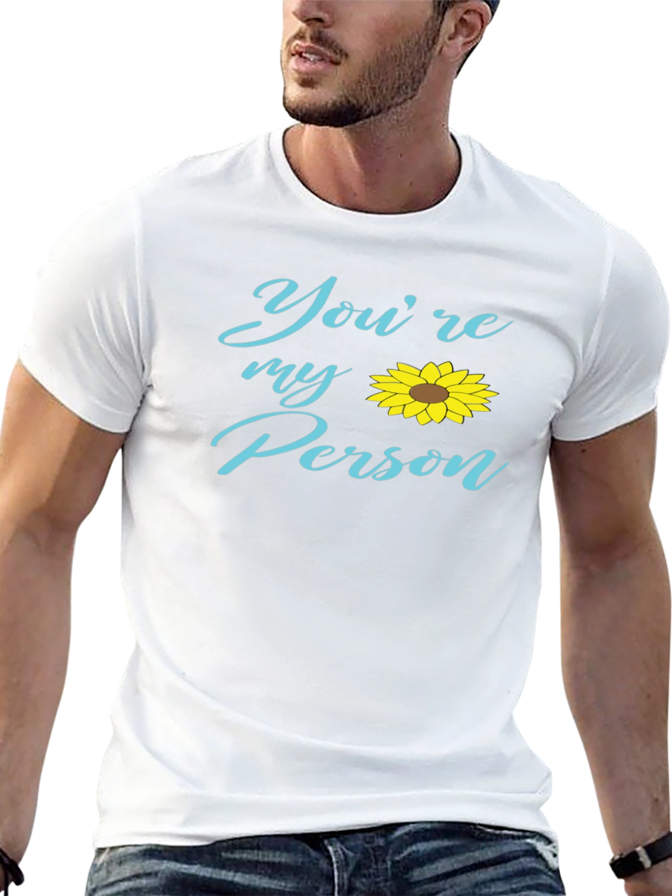 Youre My Person Sunflower Graphic Tee