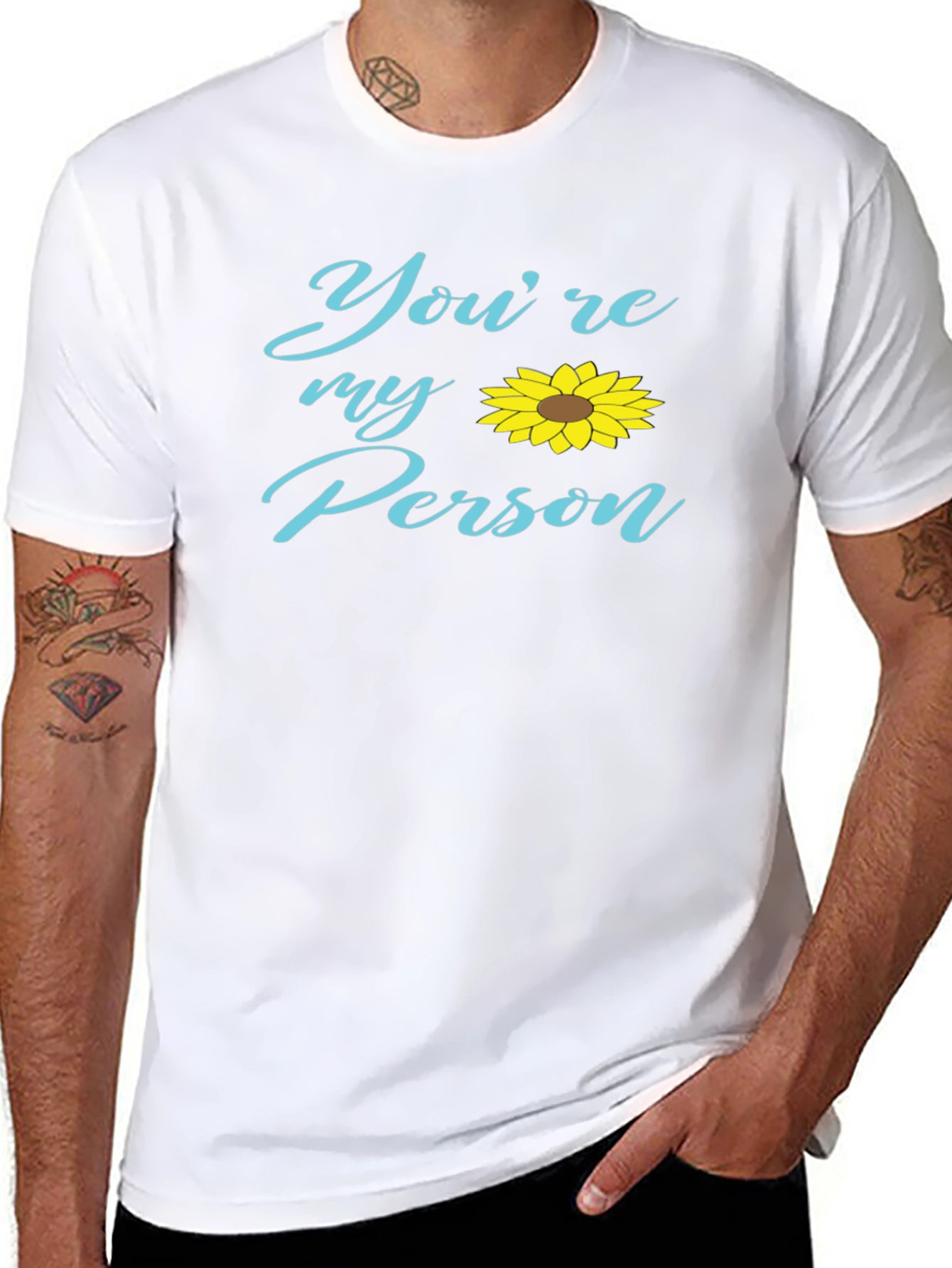 Youre My Person Sunflower Graphic Tee