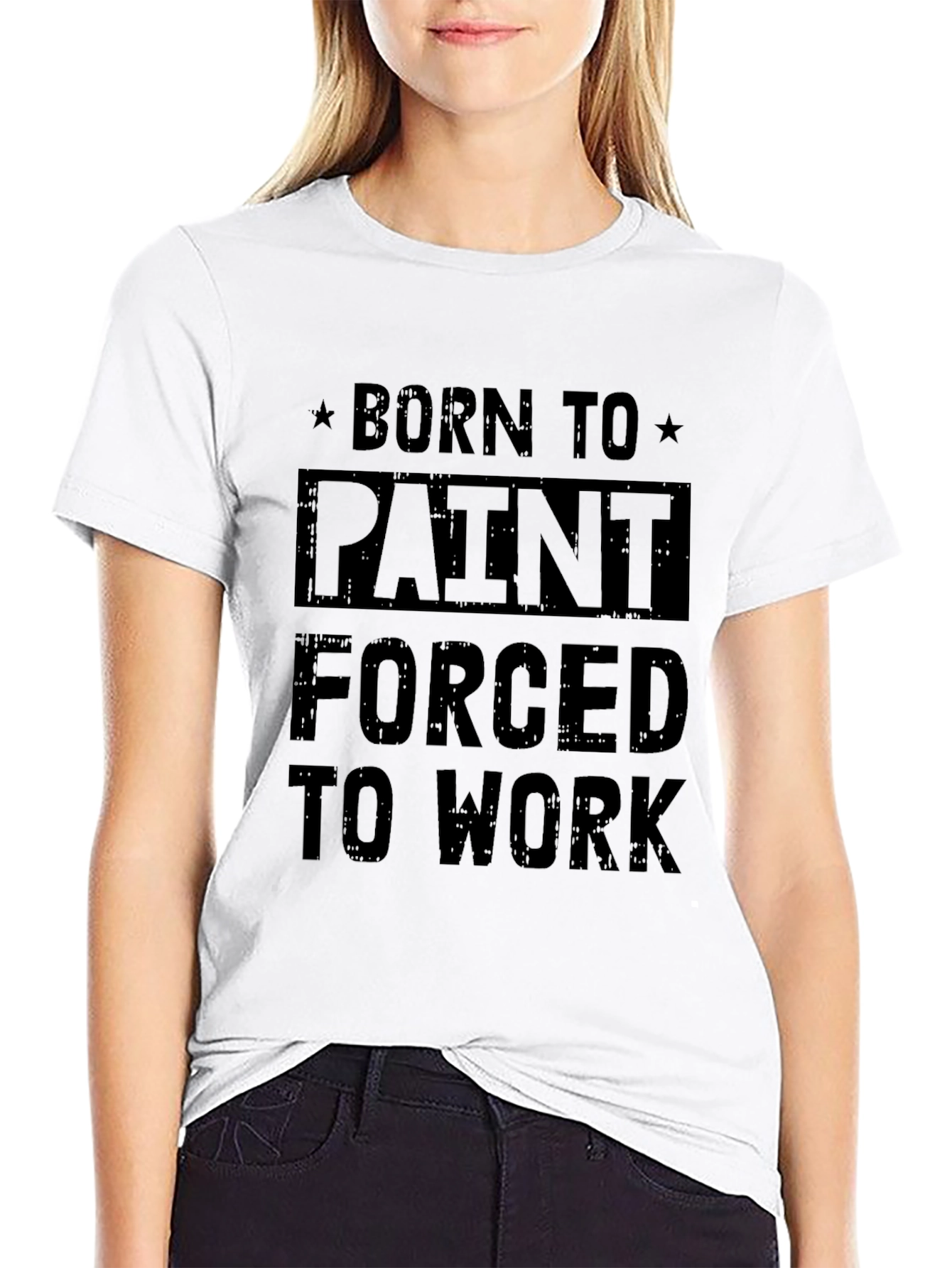 Born to Paint T-Shirt - Funny Painter Gift