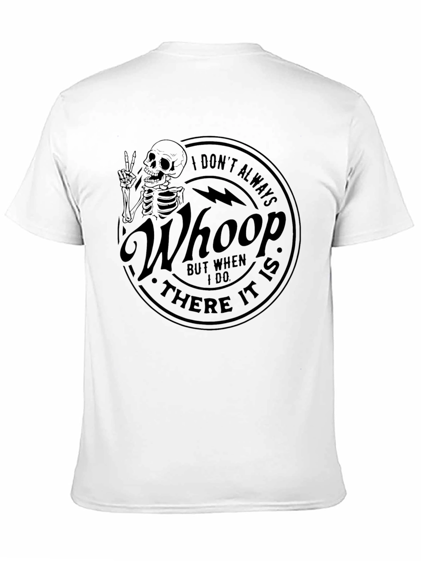 Whoop There It Is Skeleton Graphic T-Shirt