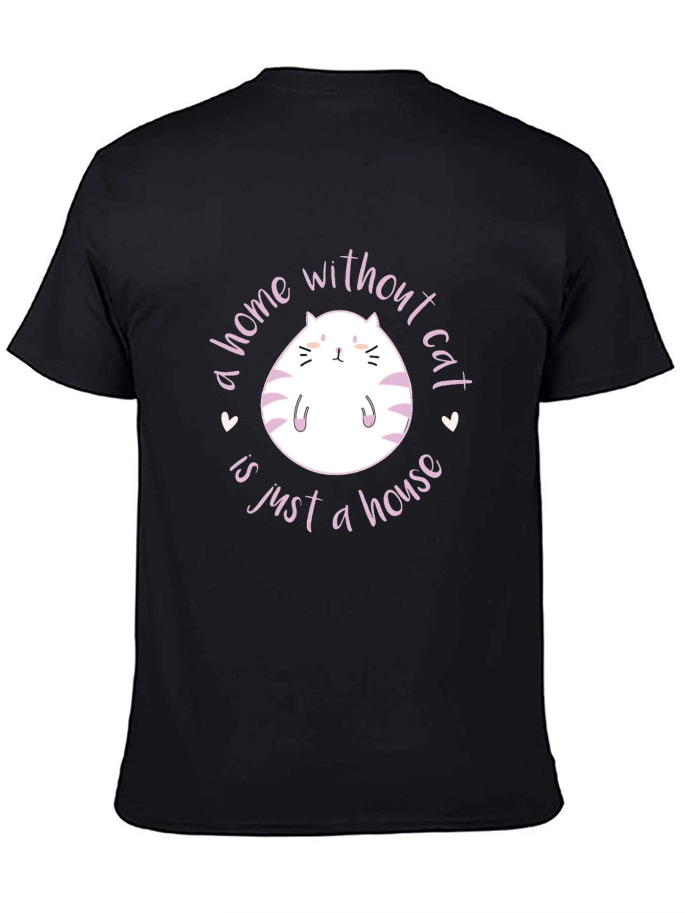 Cat Lover T-Shirt: A Home Without Cat