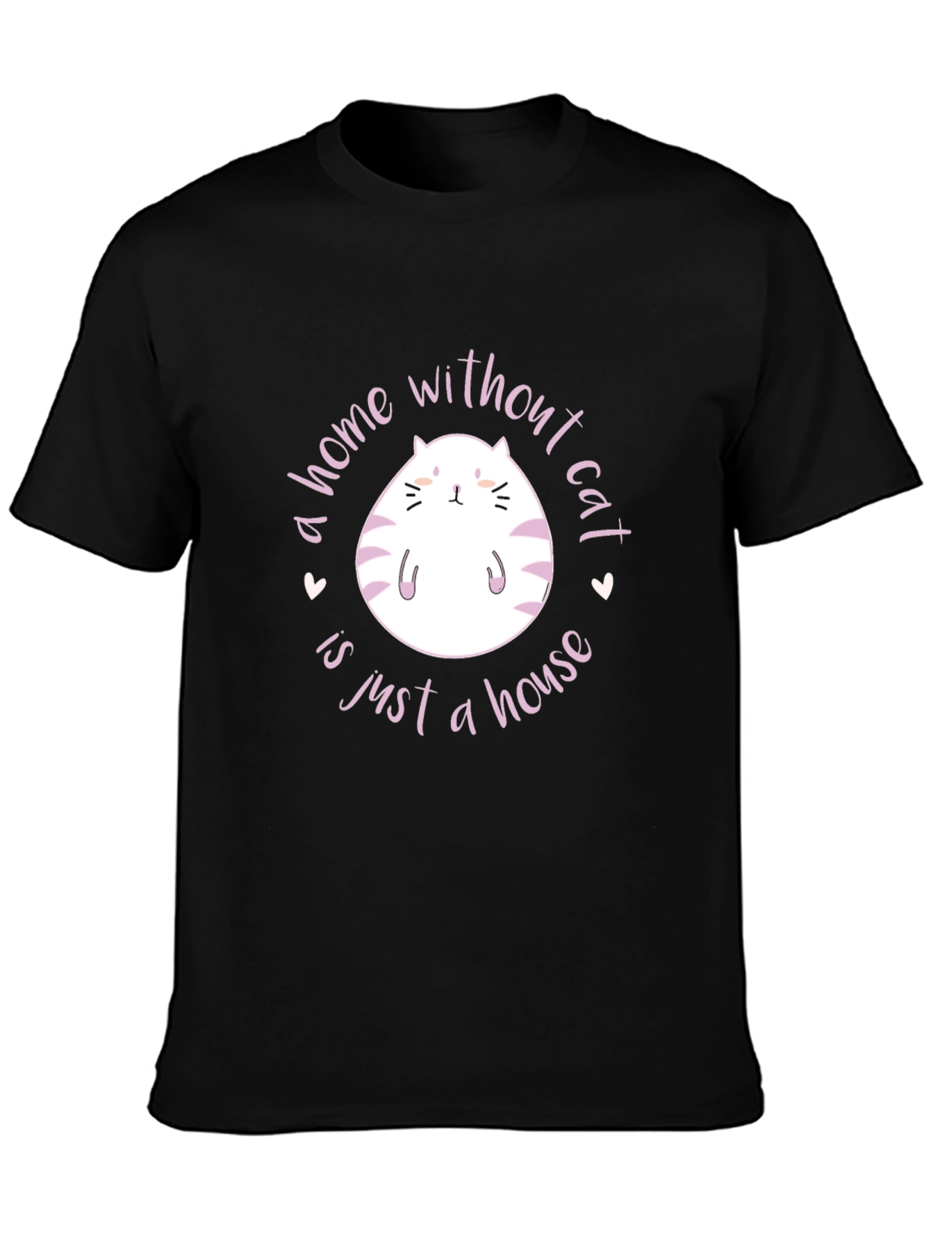 Cat Lover T-Shirt: A Home Without Cat