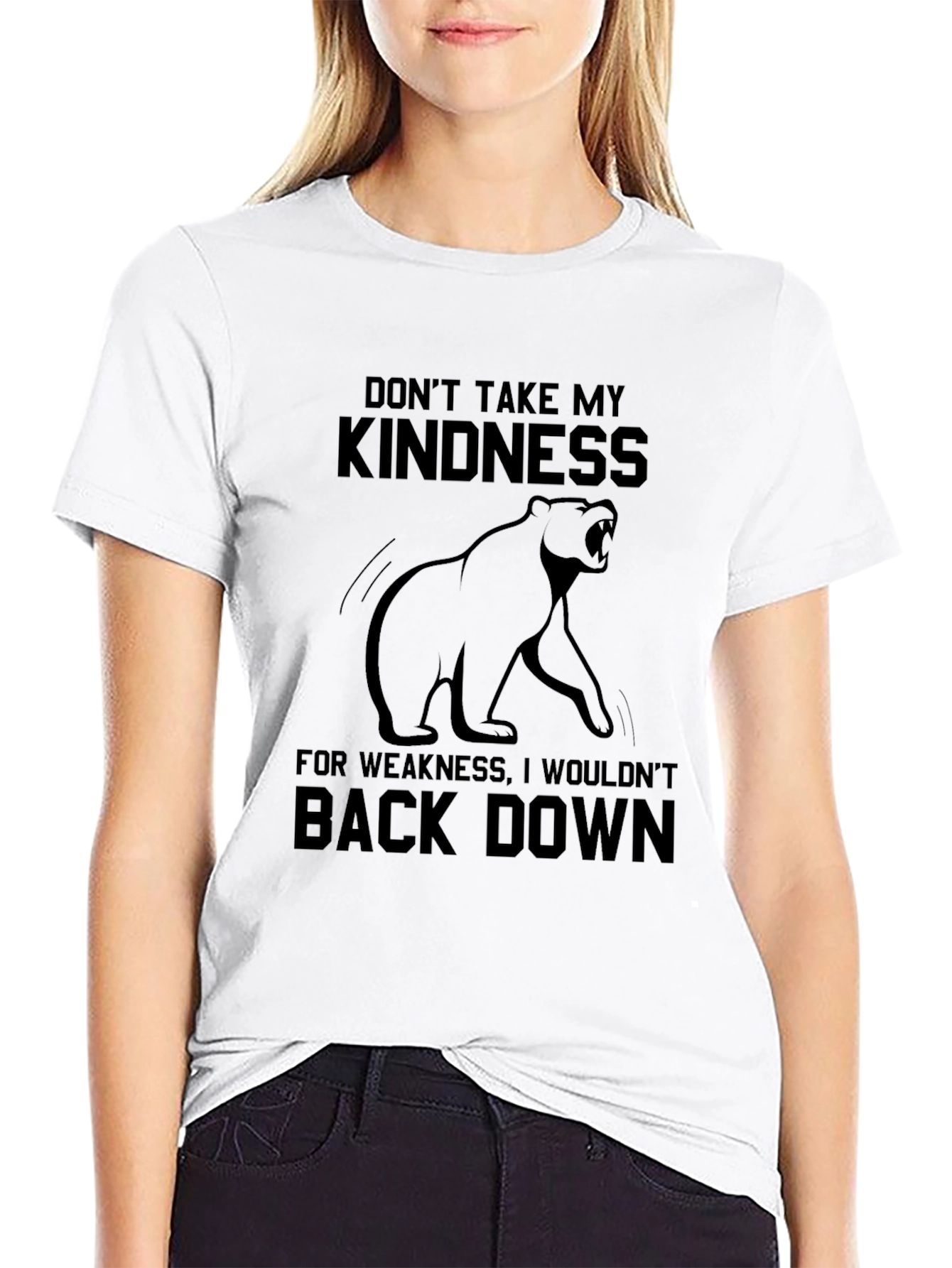 Kindness Graphic Tee - Never Back Down