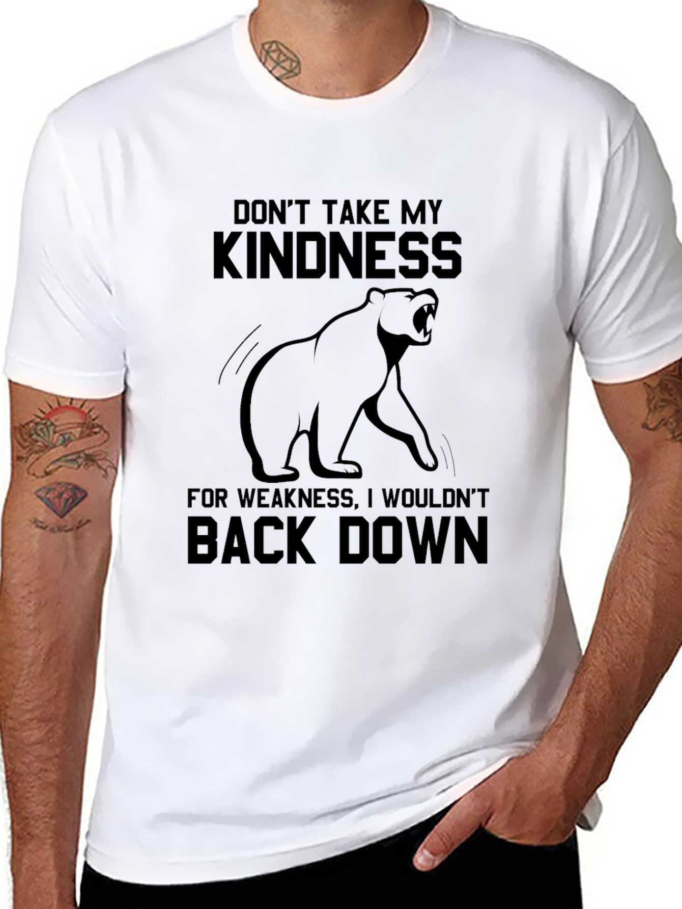 Kindness Graphic Tee - Never Back Down