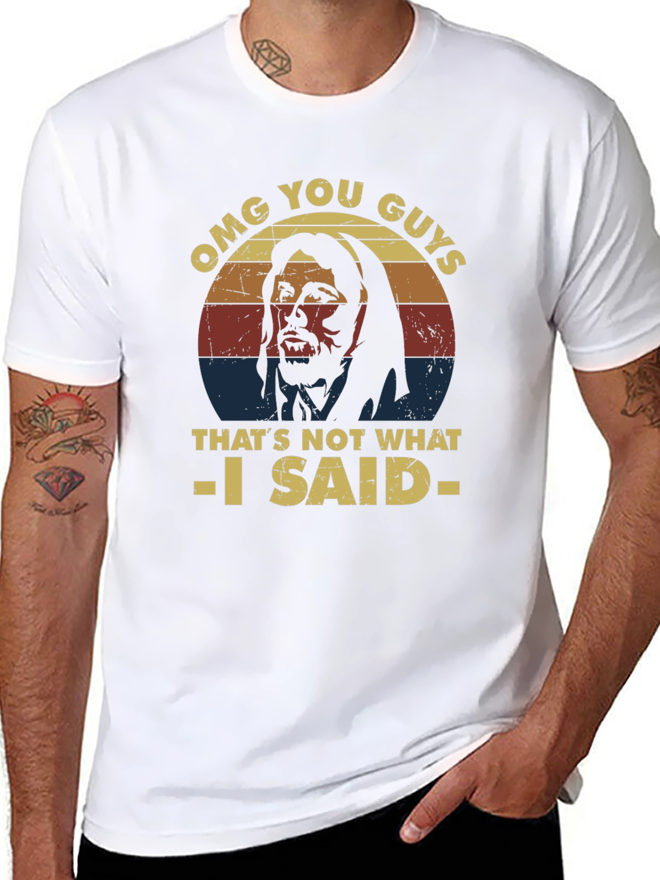OMG You Guys T-Shirt - Funny Jesus Graphic Tee