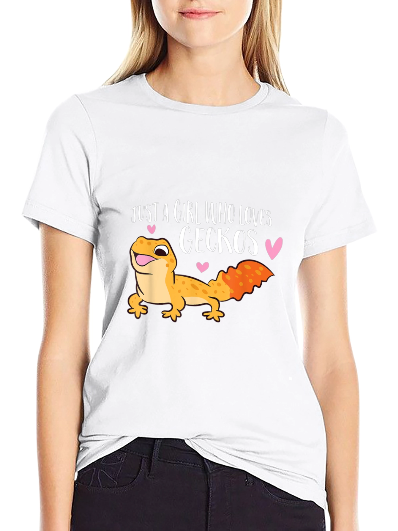 Just A Girl Who Loves Geckos T-Shirt