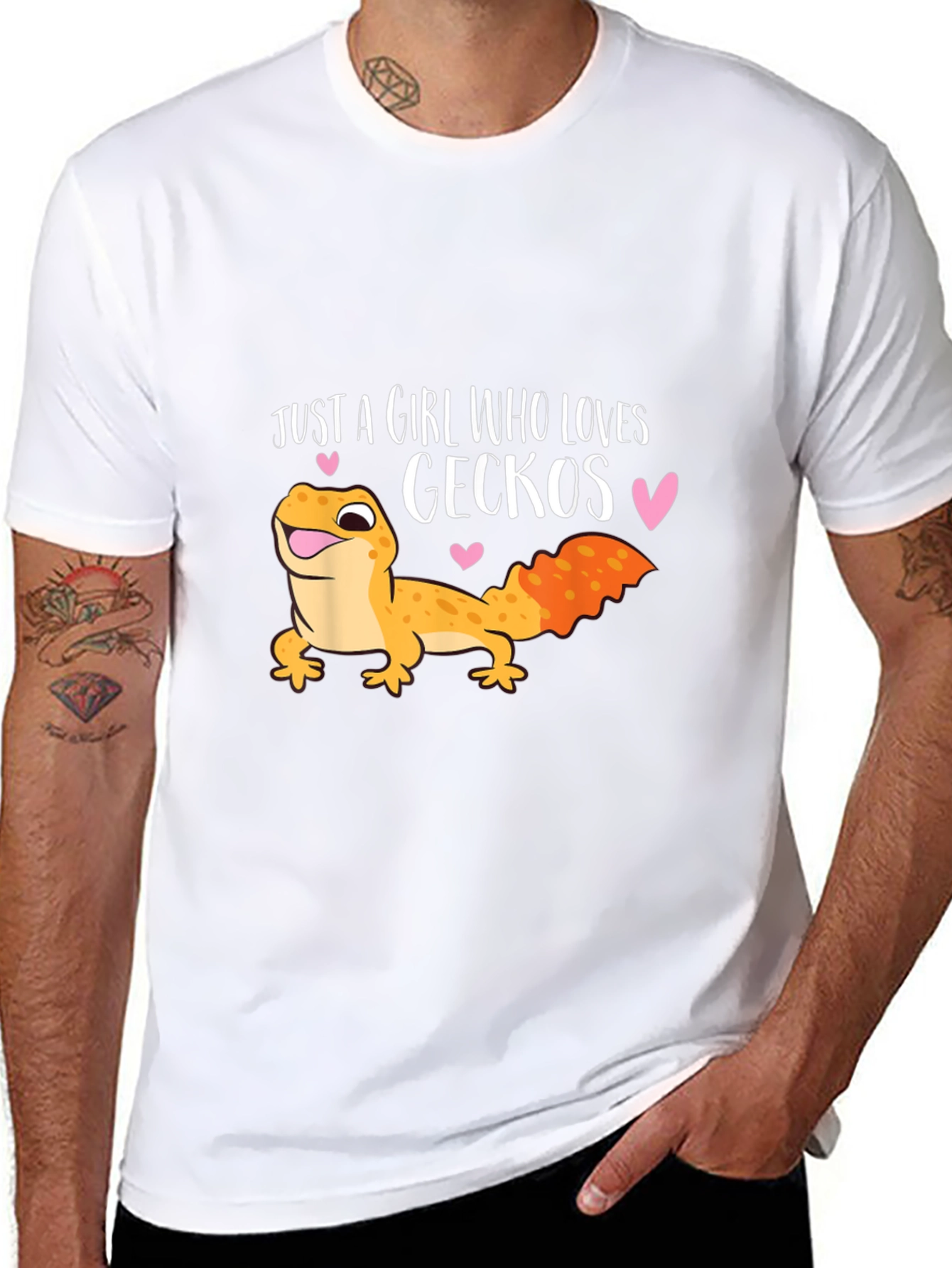 Just A Girl Who Loves Geckos T-Shirt