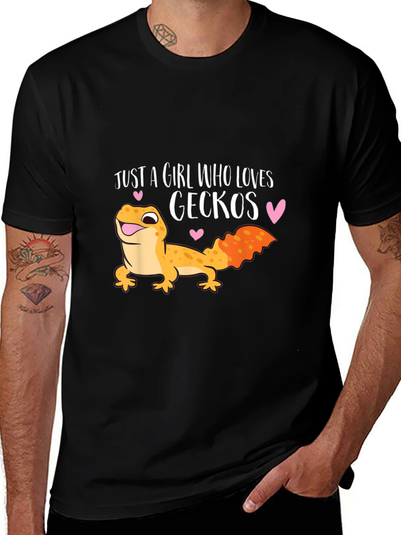 Just A Girl Who Loves Geckos T-Shirt