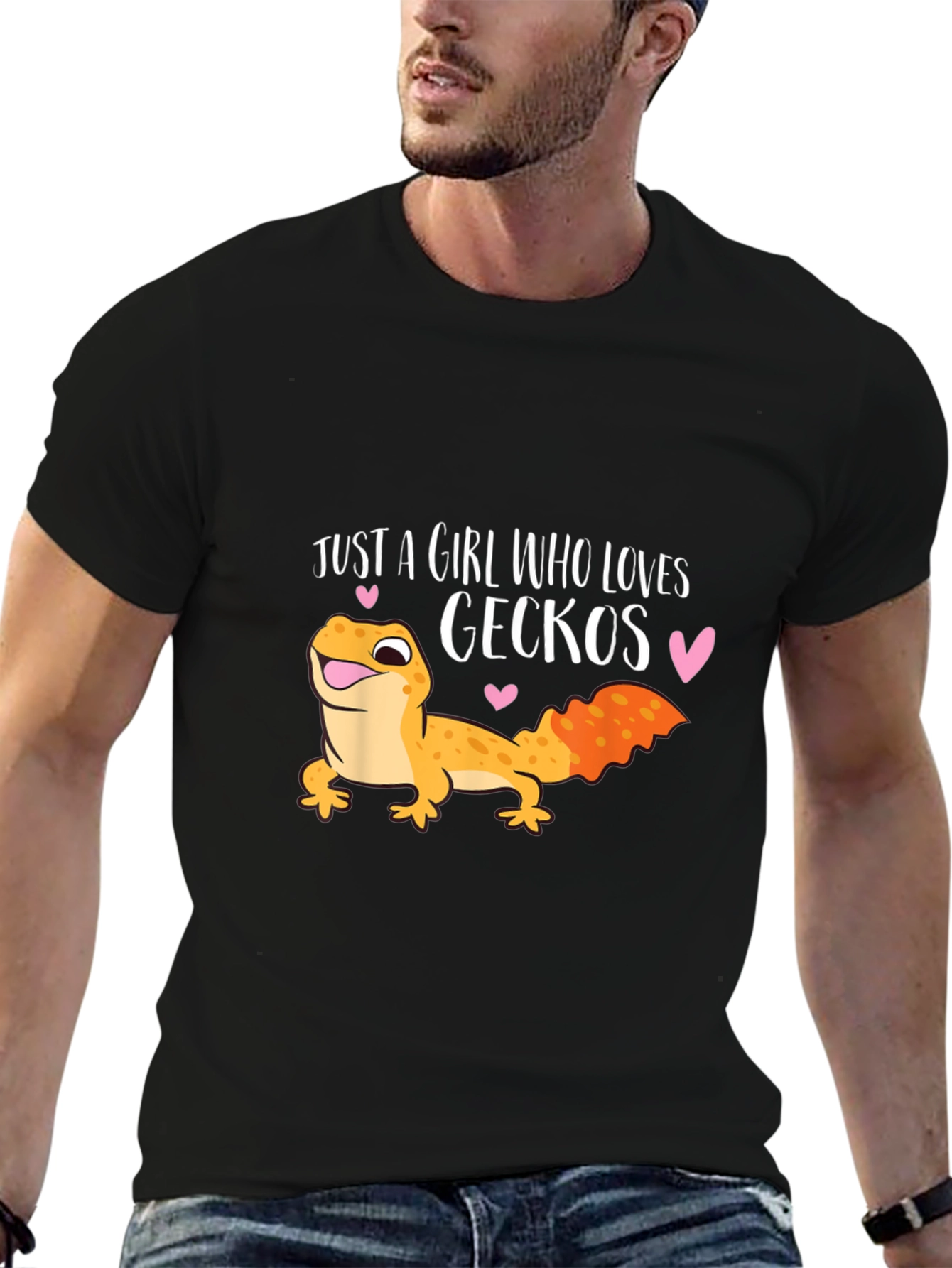 Just A Girl Who Loves Geckos T-Shirt