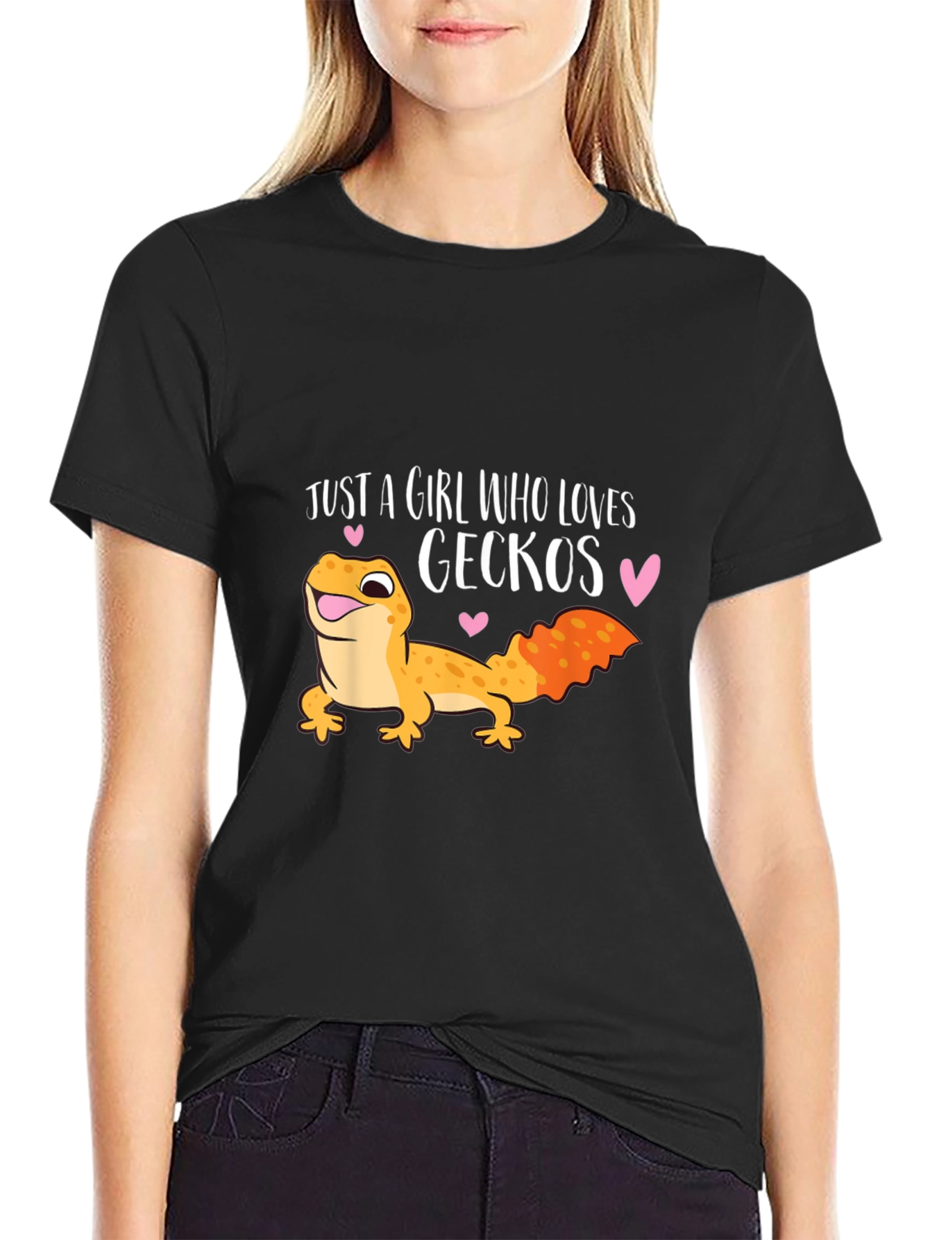 Just A Girl Who Loves Geckos T-Shirt