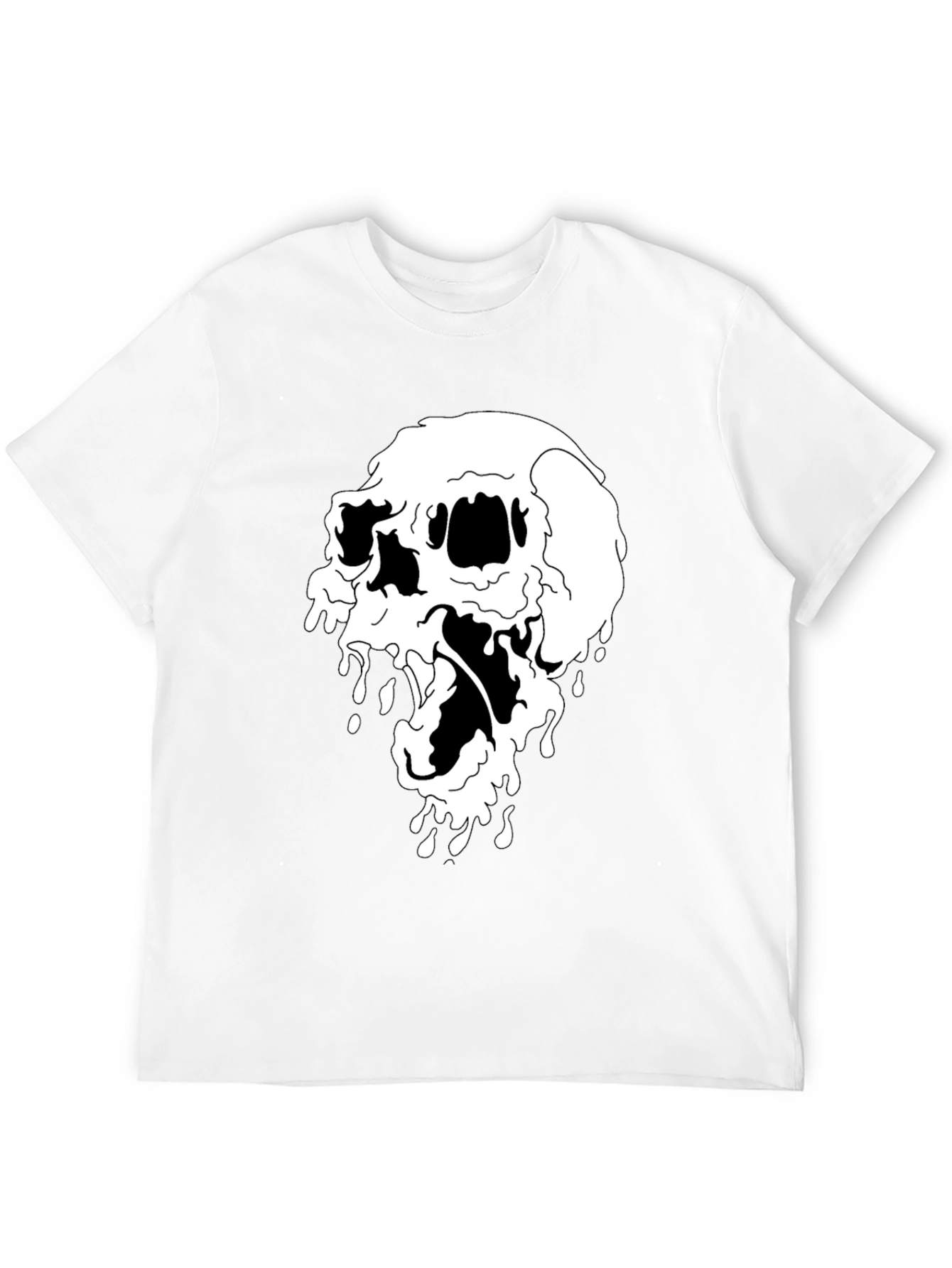 Skull Graphic Black T-Shirt