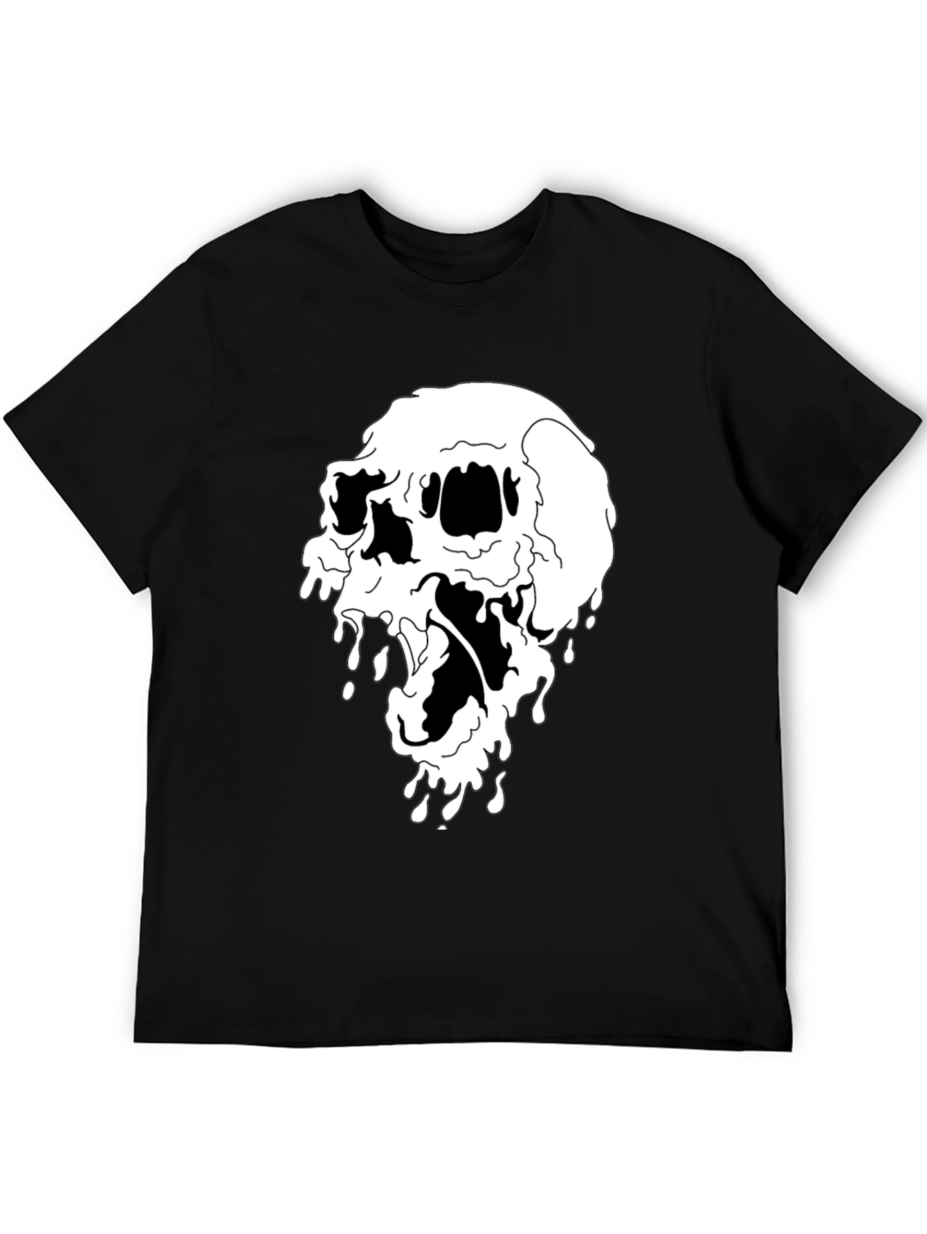 Skull Graphic Black T-Shirt