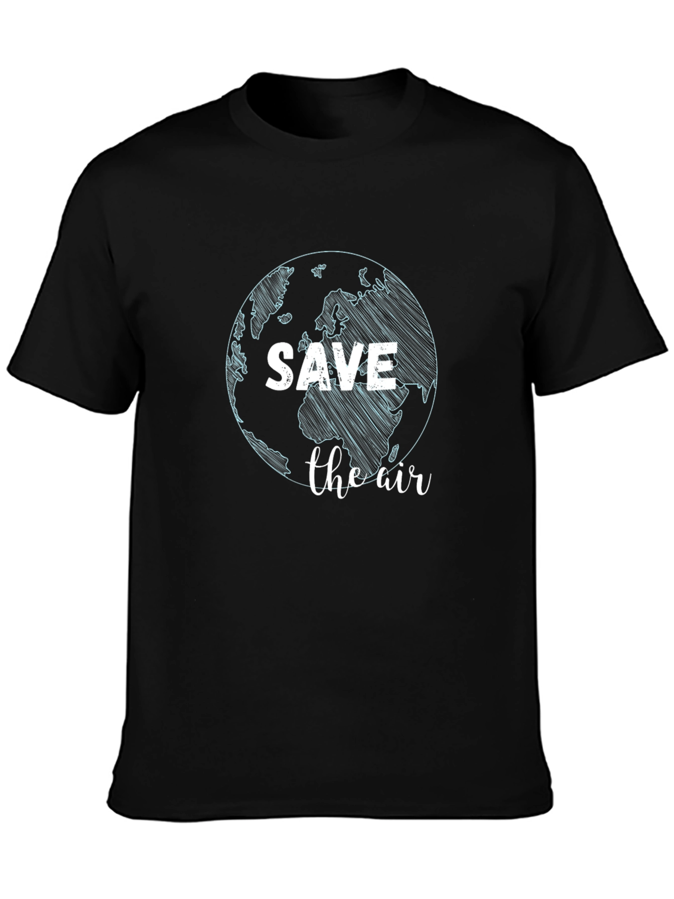 Save the Air Graphic Tee - Earth Awareness T-Shirt