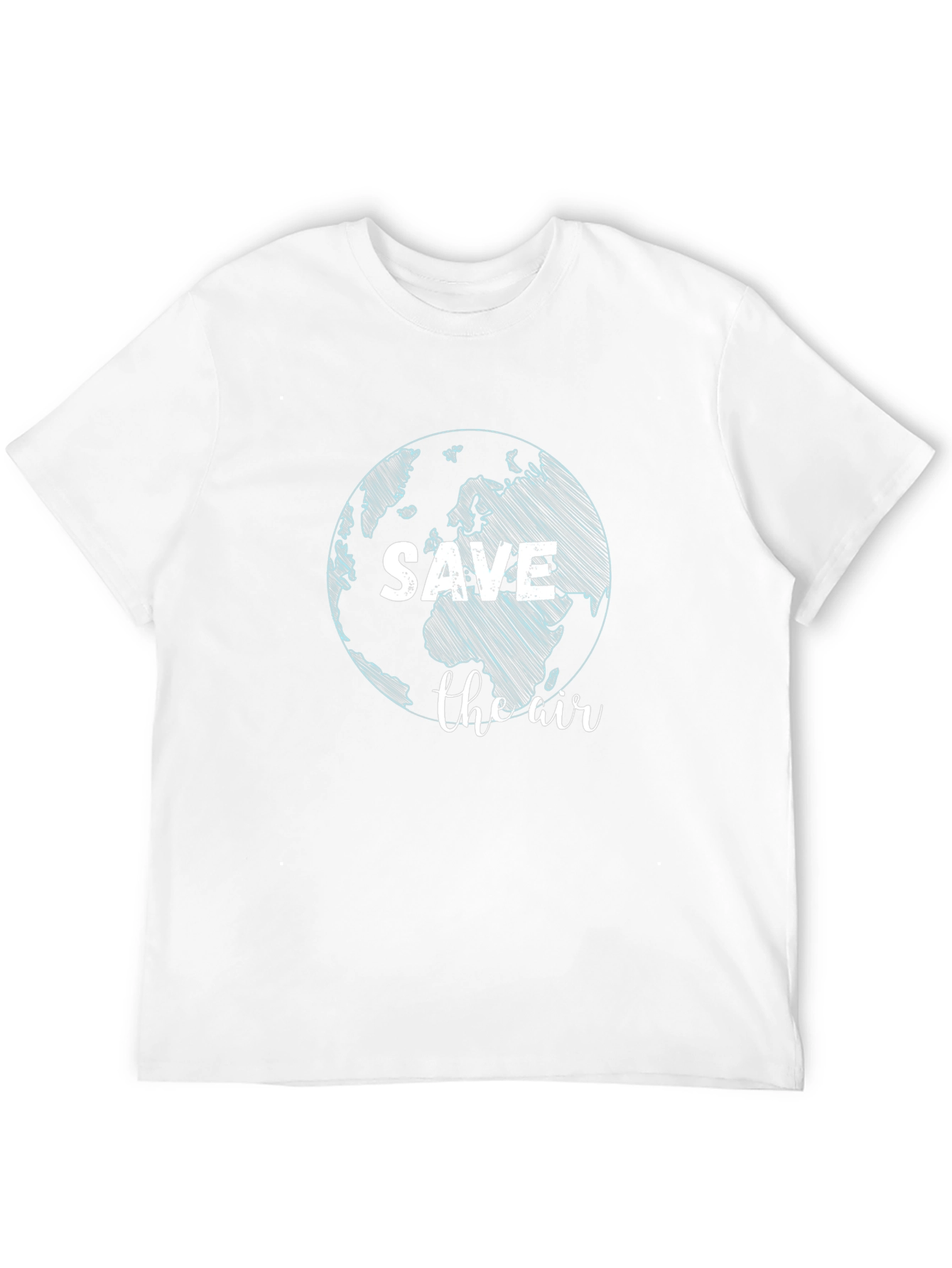 Save the Air Graphic Tee - Earth Awareness T-Shirt