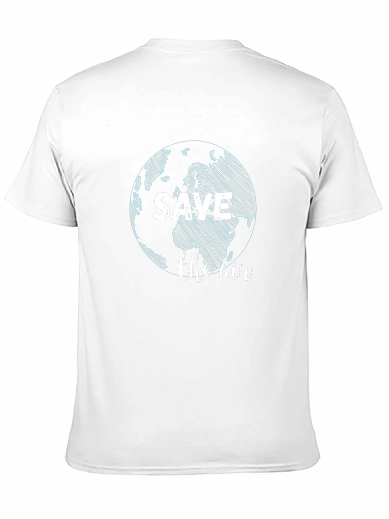 Save the Air Graphic Tee - Earth Awareness T-Shirt