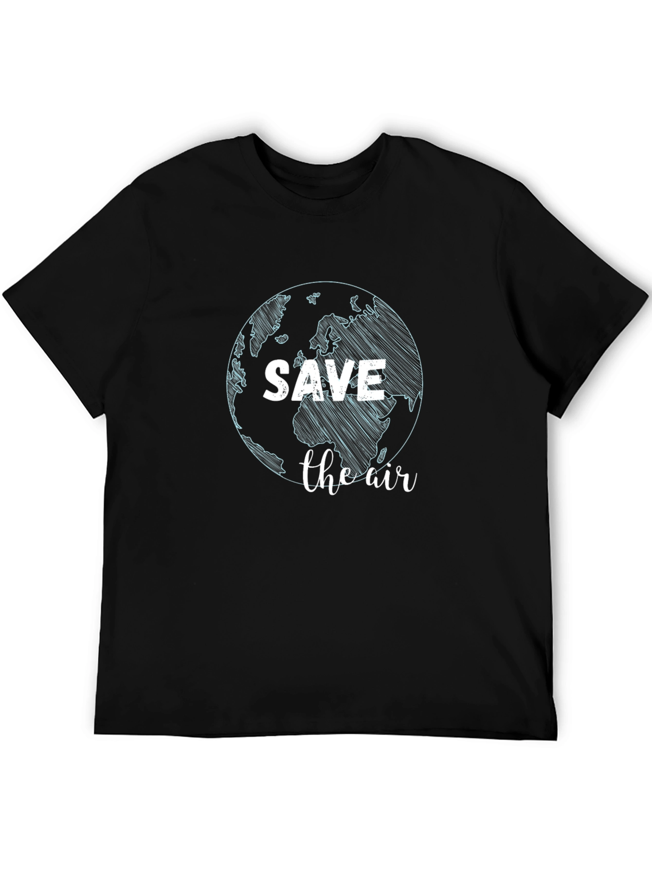 Save the Air Graphic Tee - Earth Awareness T-Shirt