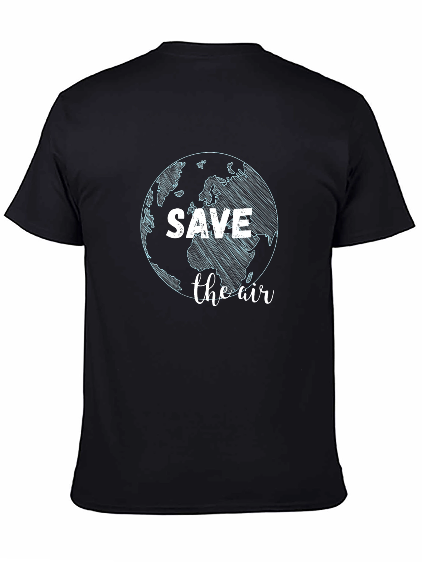 Save the Air Graphic Tee - Earth Awareness T-Shirt