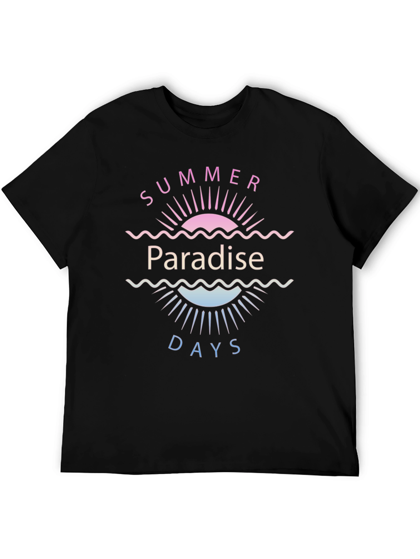 Summer Paradise Days Graphic T-Shirt