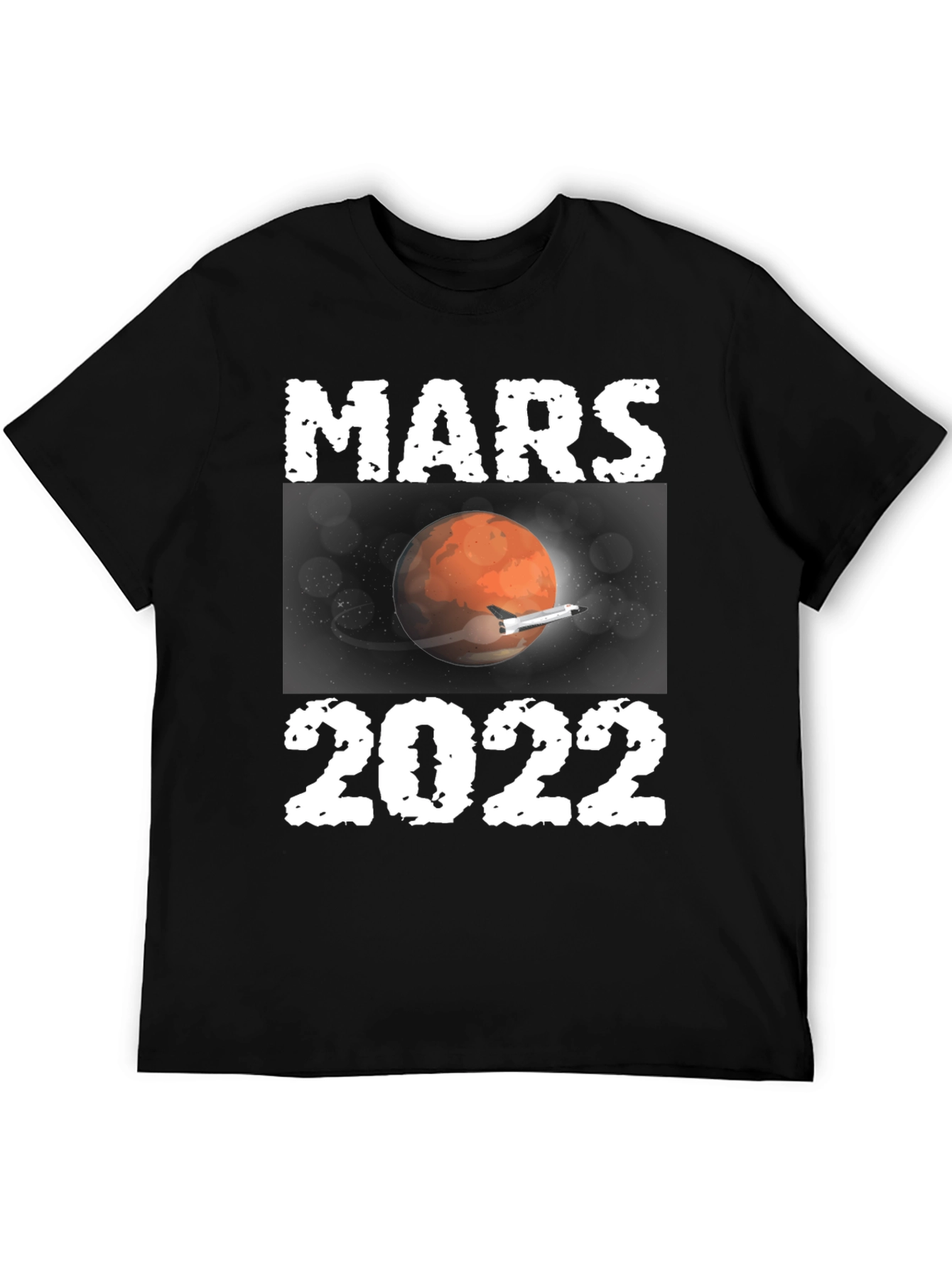 Mars 2022 Graphic T-Shirt Space Travel Tee