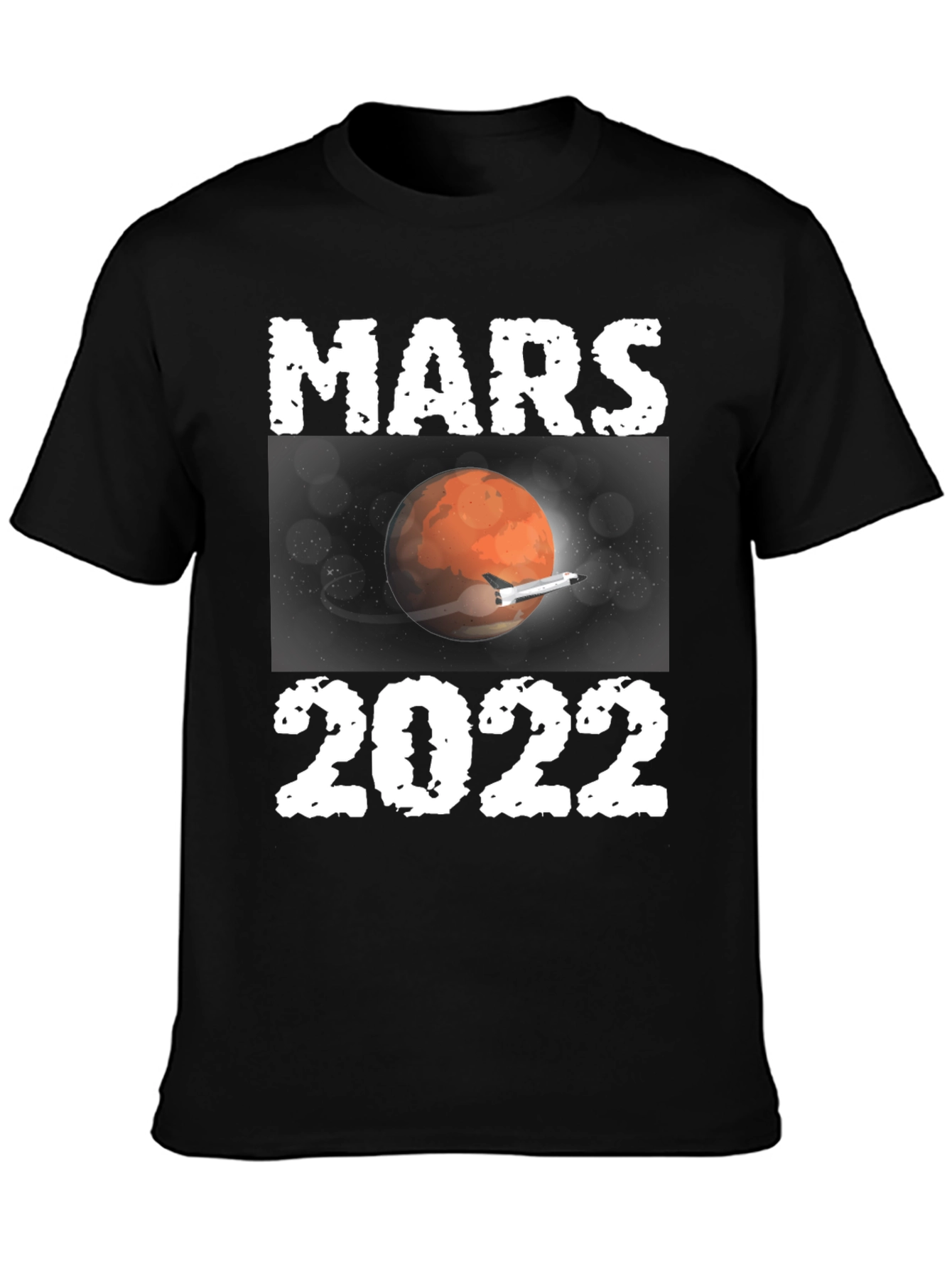 Mars 2022 Graphic T-Shirt Space Travel Tee