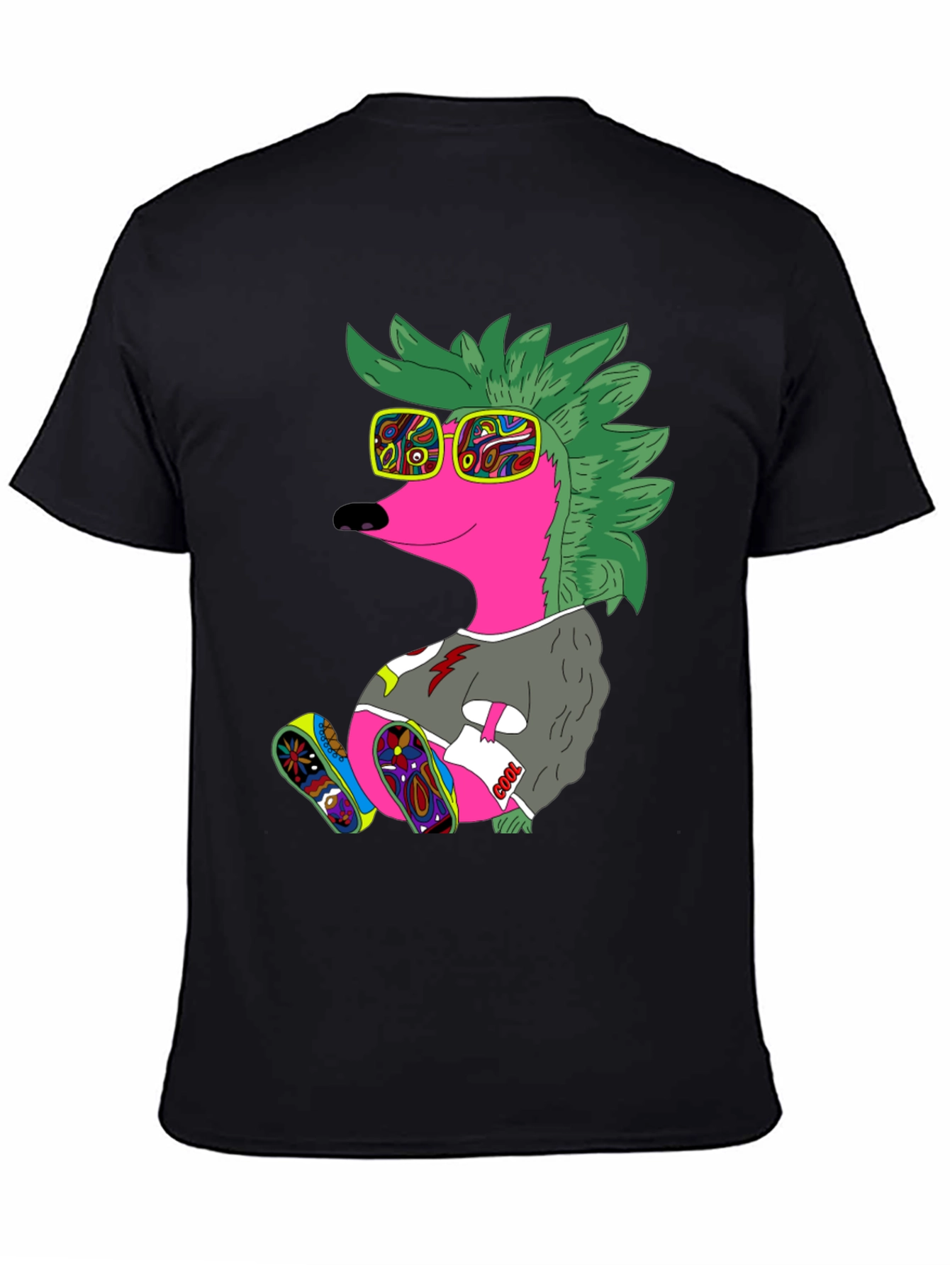 Cool Hedgehog Graphic Tee