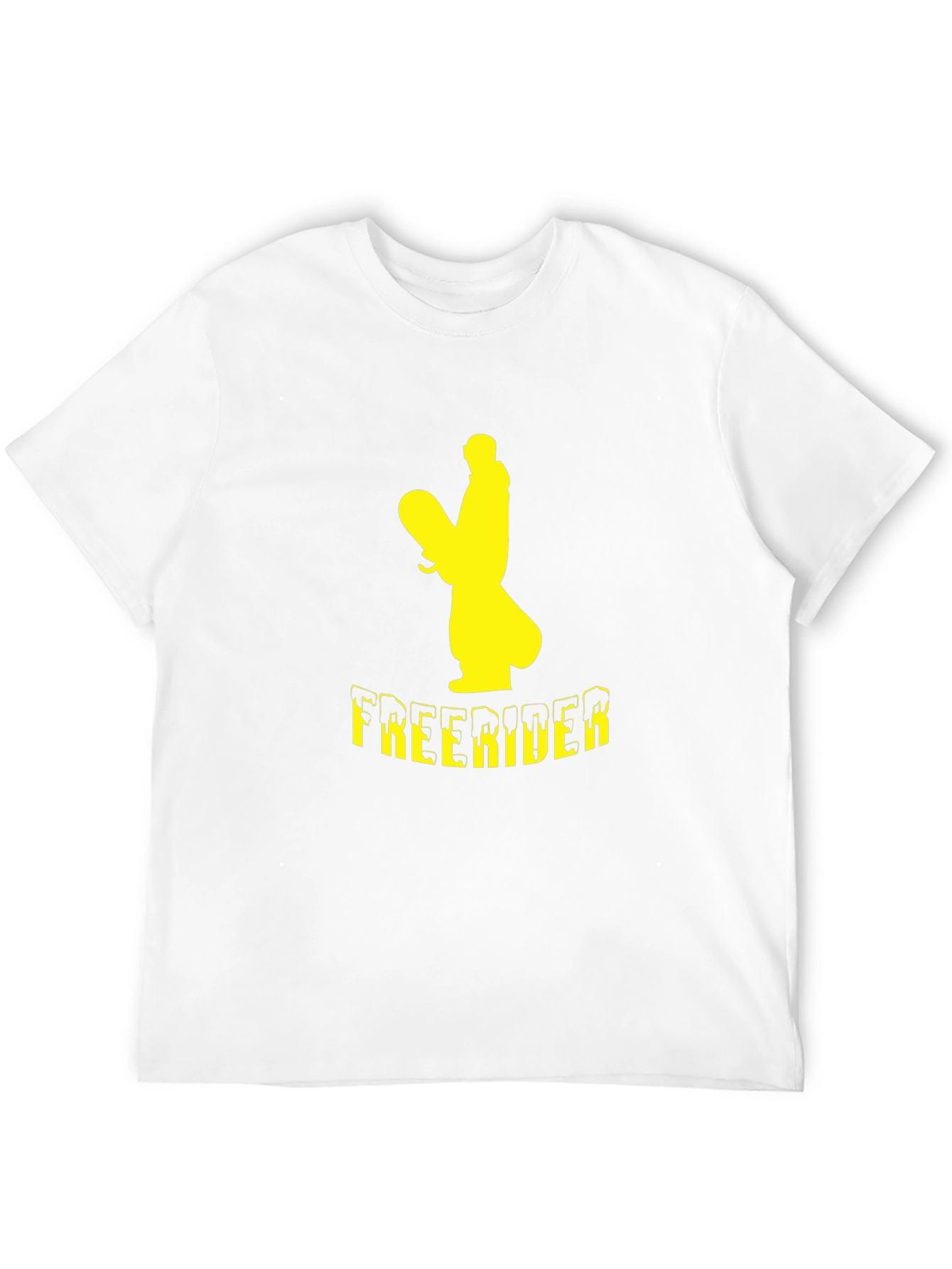 Freerider Snowboarder Graphic T-Shirt