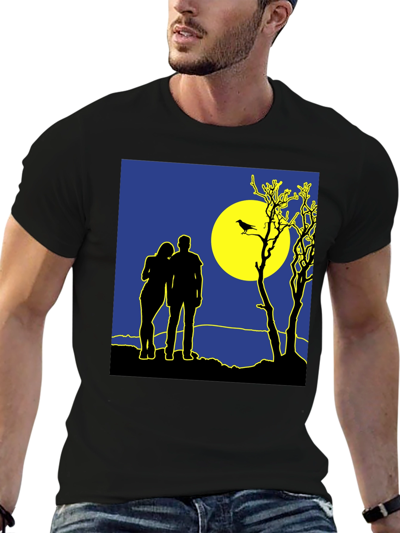 Moonlit Silhouette T-Shirt