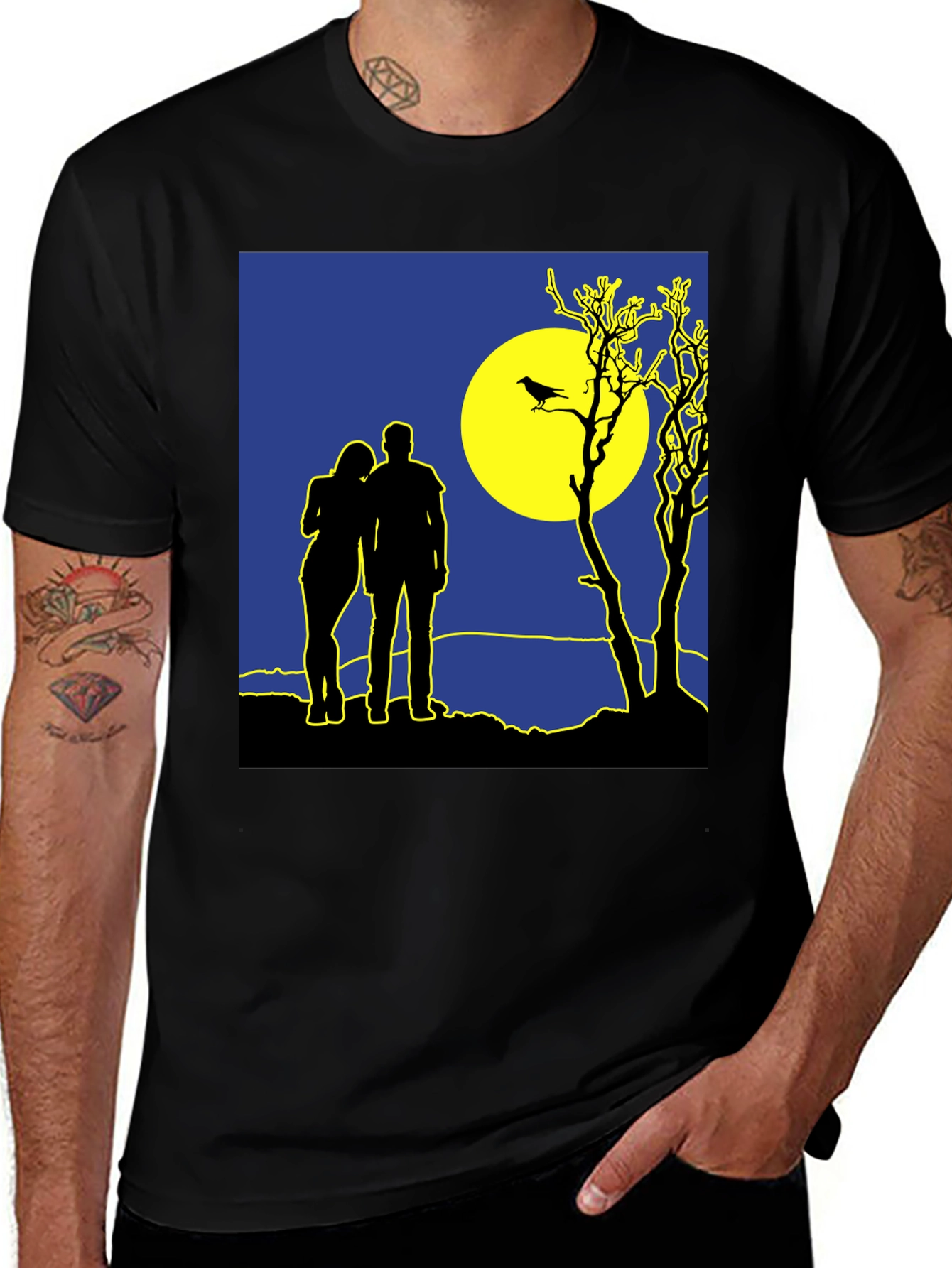 Moonlit Silhouette T-Shirt