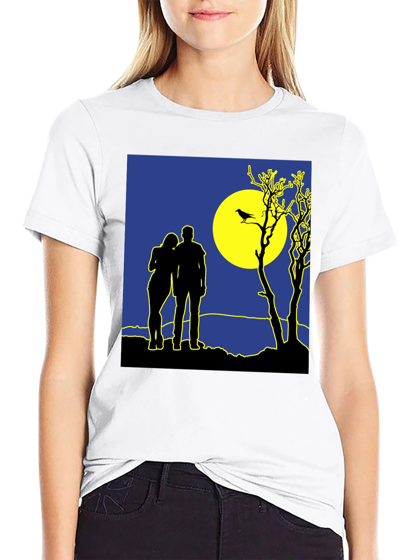 Moonlit Silhouette T-Shirt